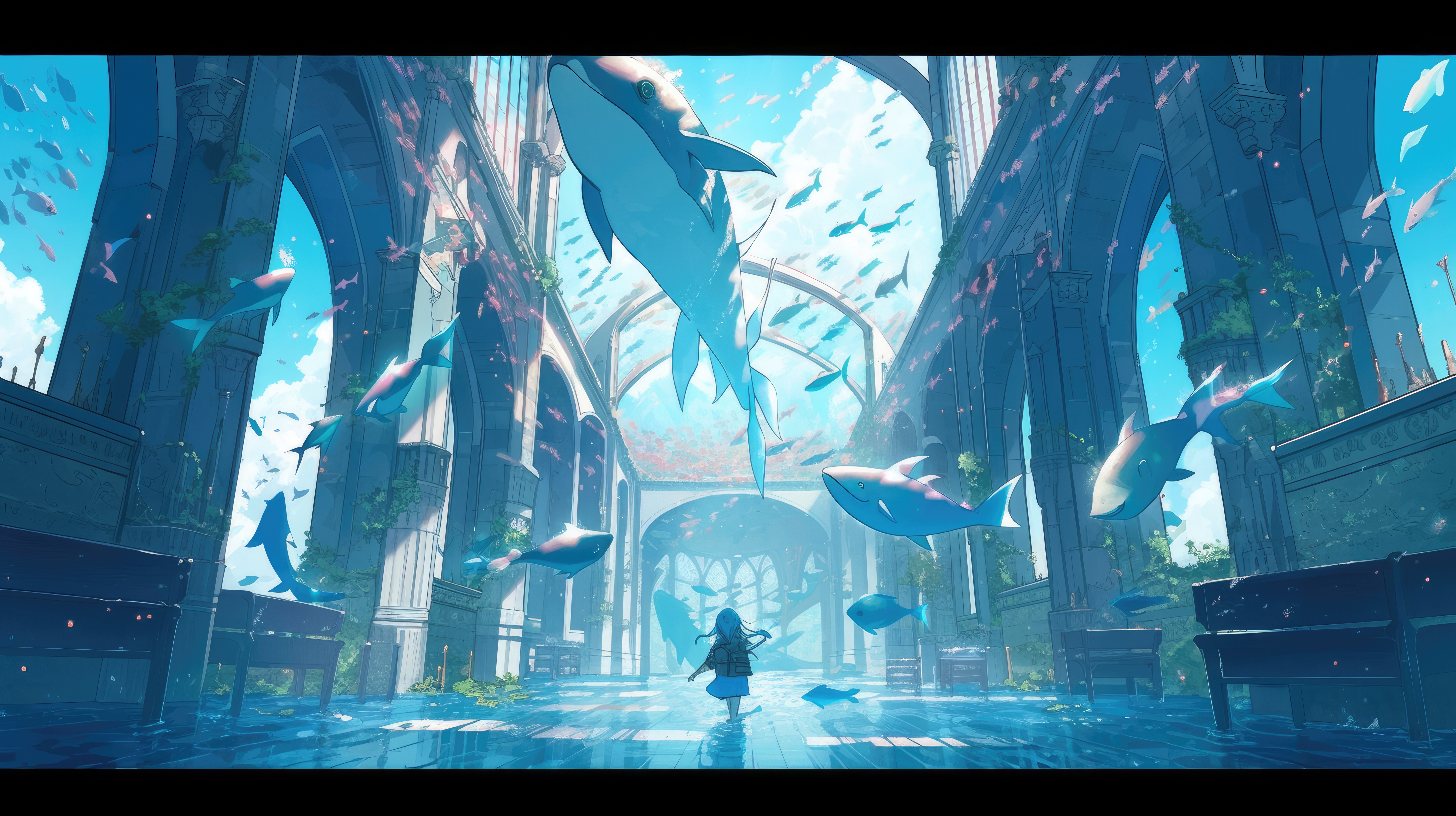 Anime Original 8k Ultra HD Wallpaper