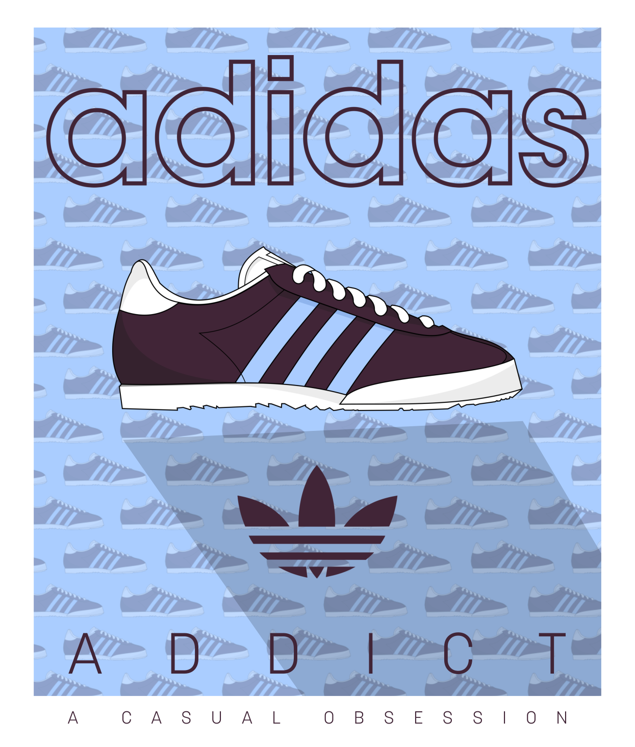 Sepatu. Adidas retro, Adidas logo wallpaper, Adidas wallpaper