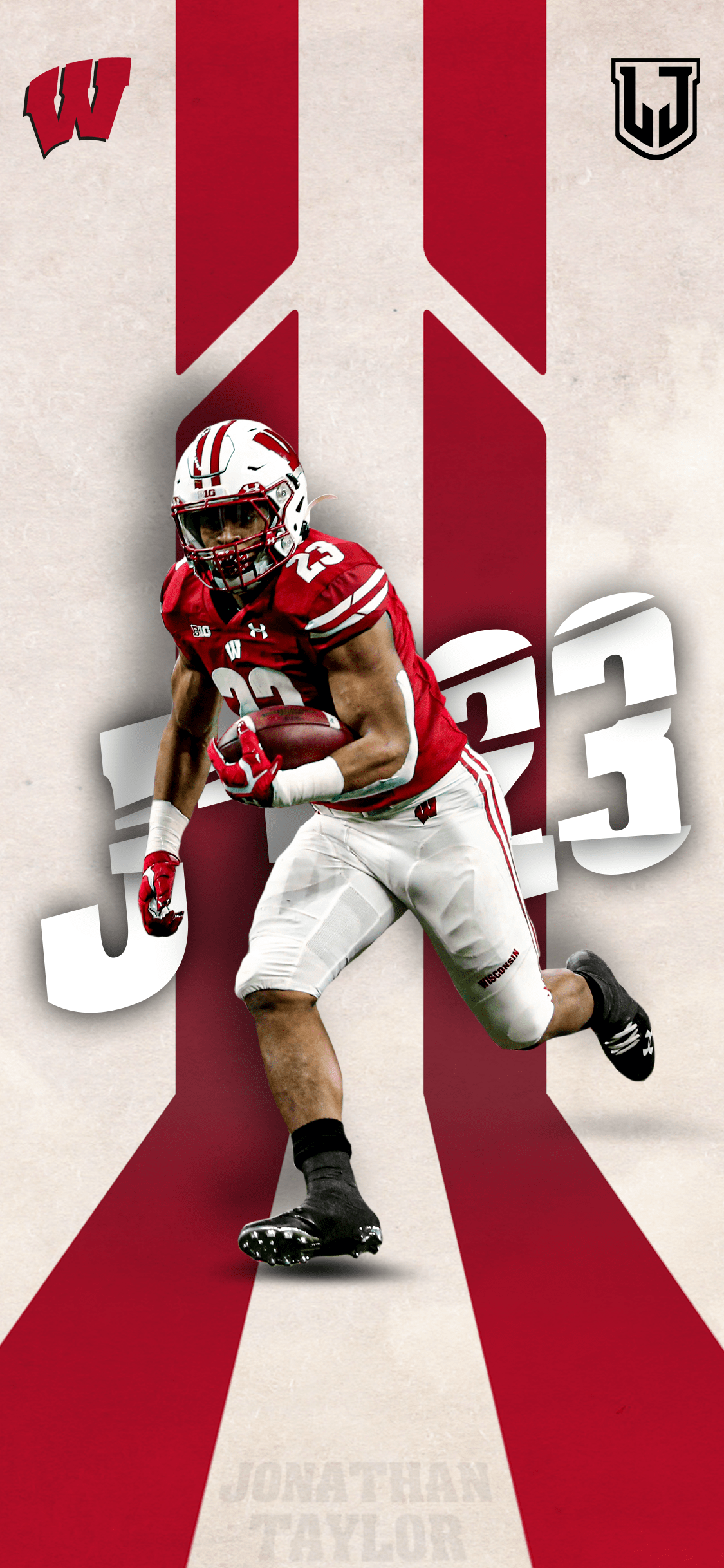 Jonathan Taylor (Wisconsin Badgers) Wallpaper