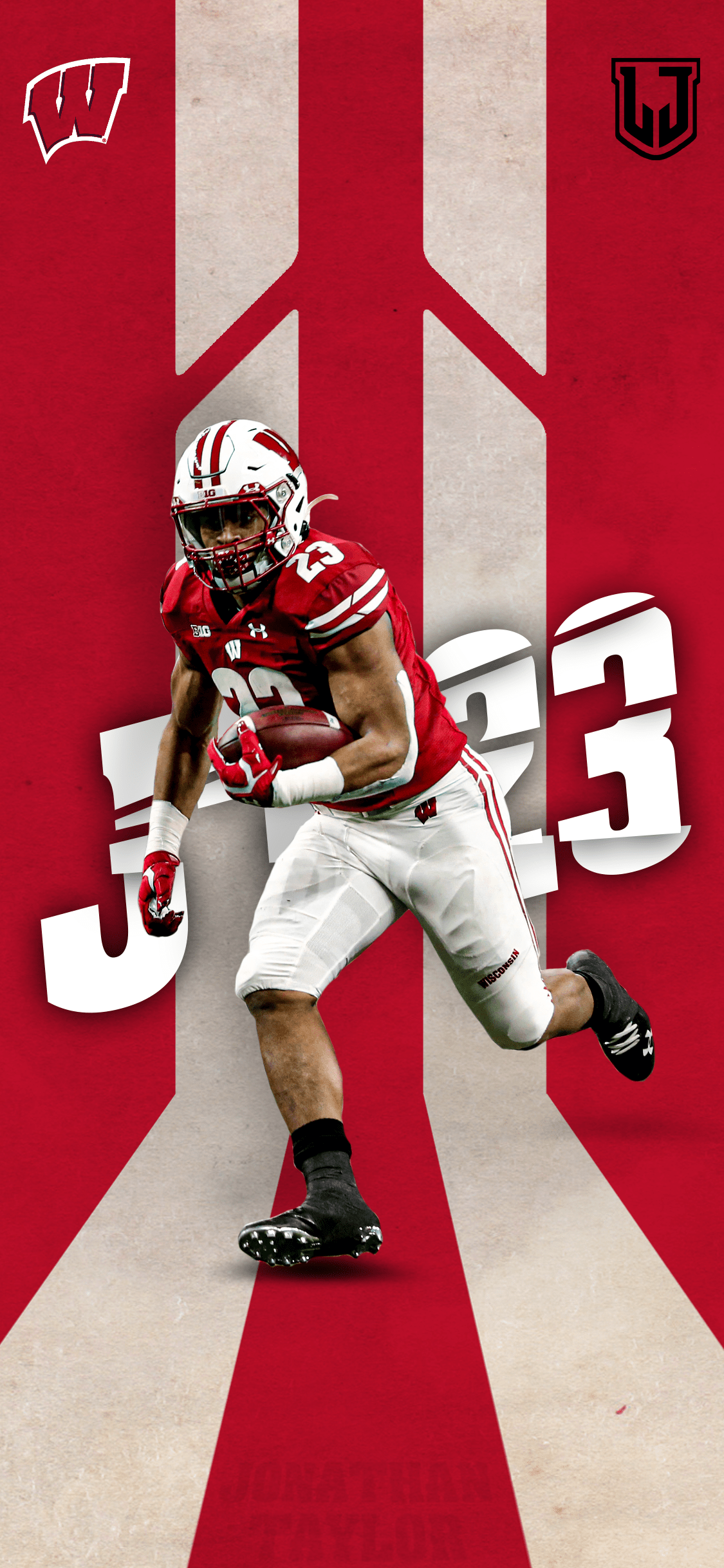 Jonathan Taylor (Wisconsin Badgers) Wallpaper