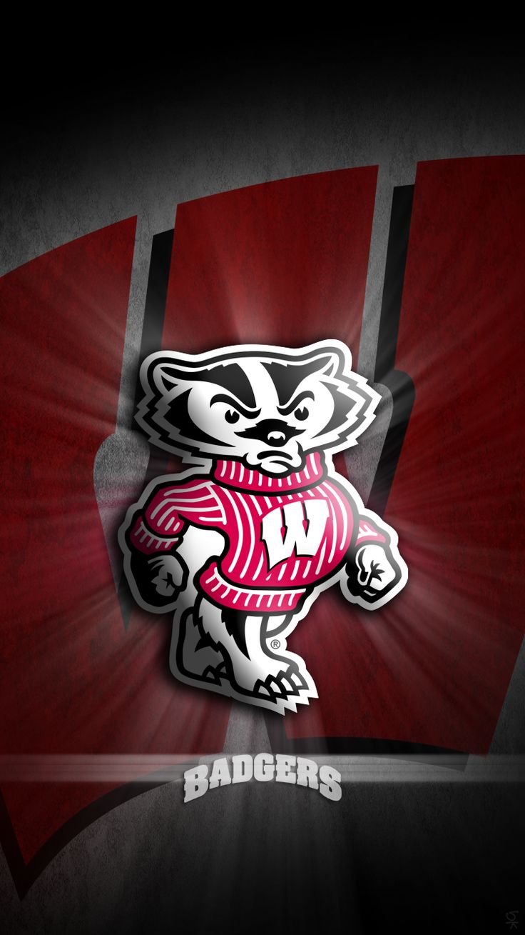 iPhone 6 Sports Wallpaper Thread. Wisconsin badgers logo, Sports wallpaper, Wisconsin badgers