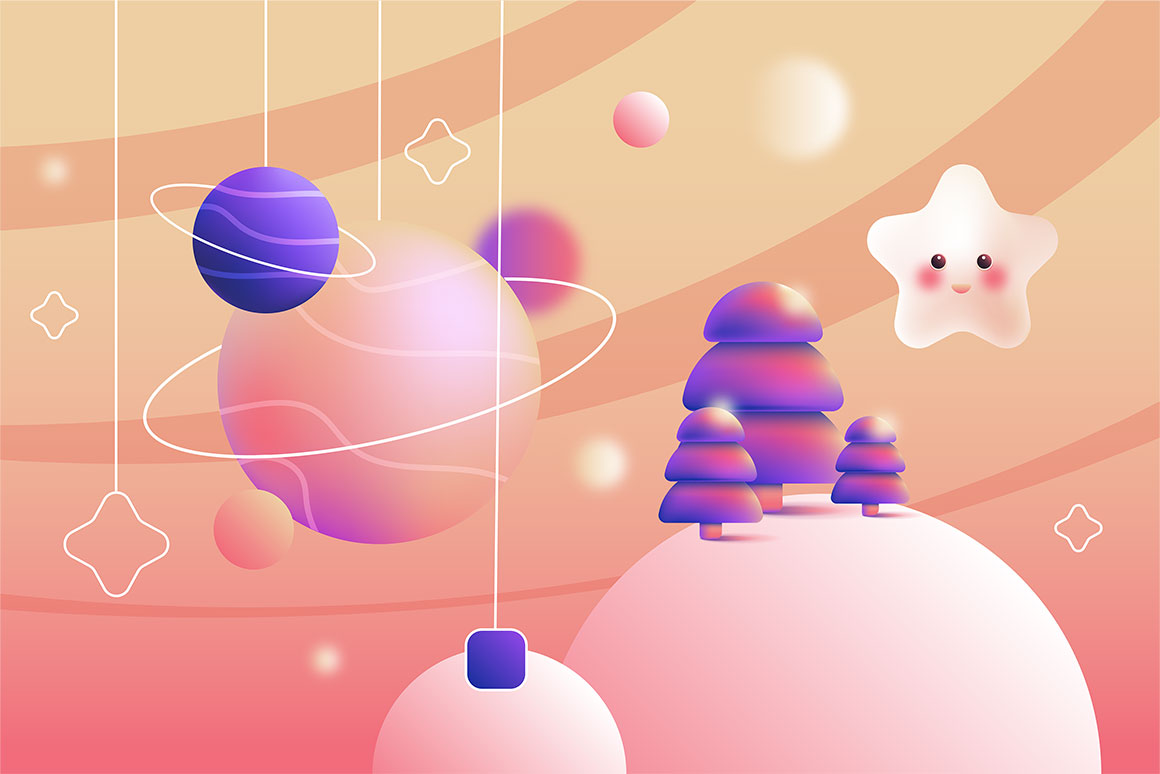 Kawaii Cute Christmas Wallpaper