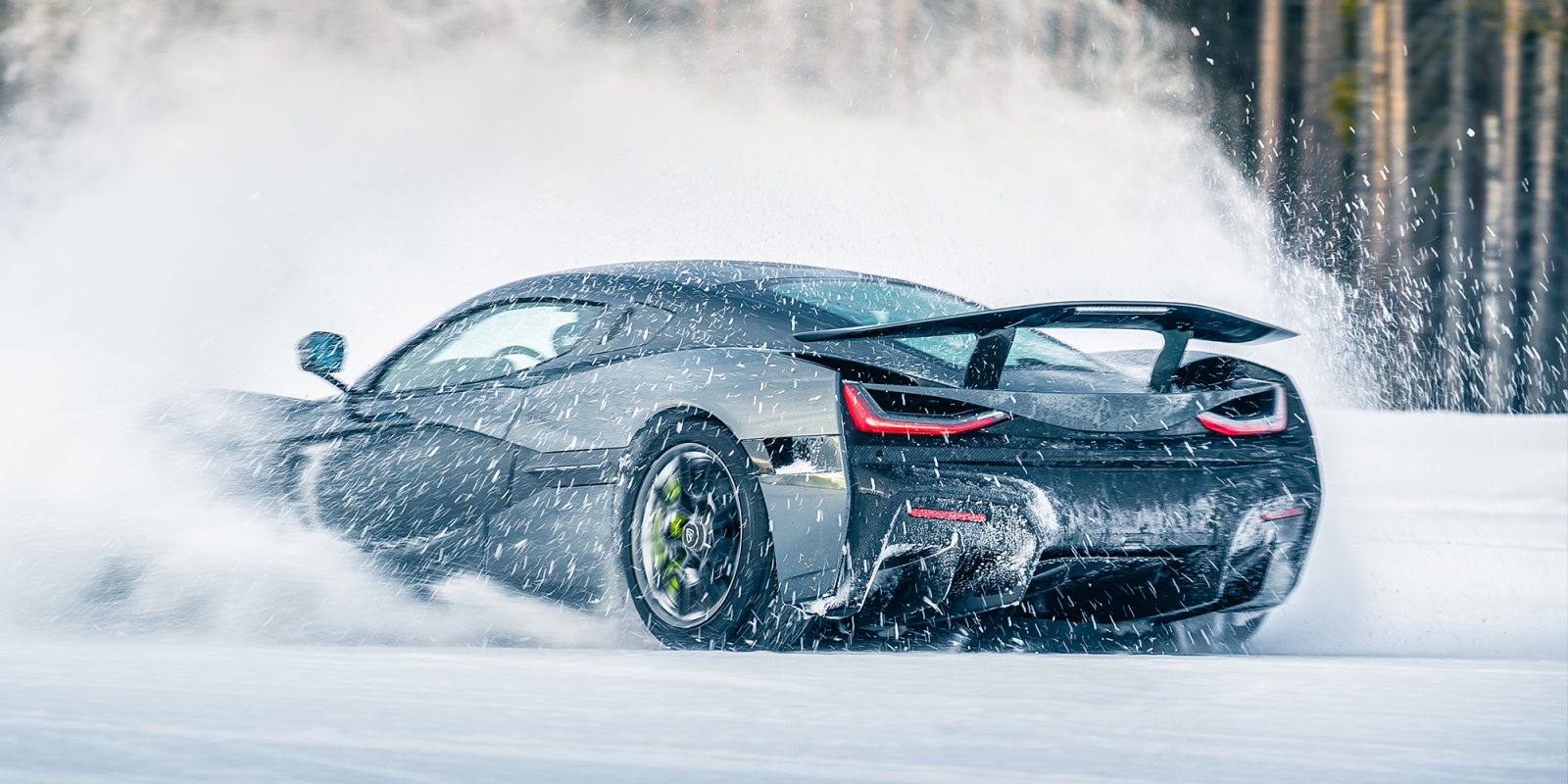 Gaze Upon The Glory Of A Rimac Nevera Winter Testing In Sweden