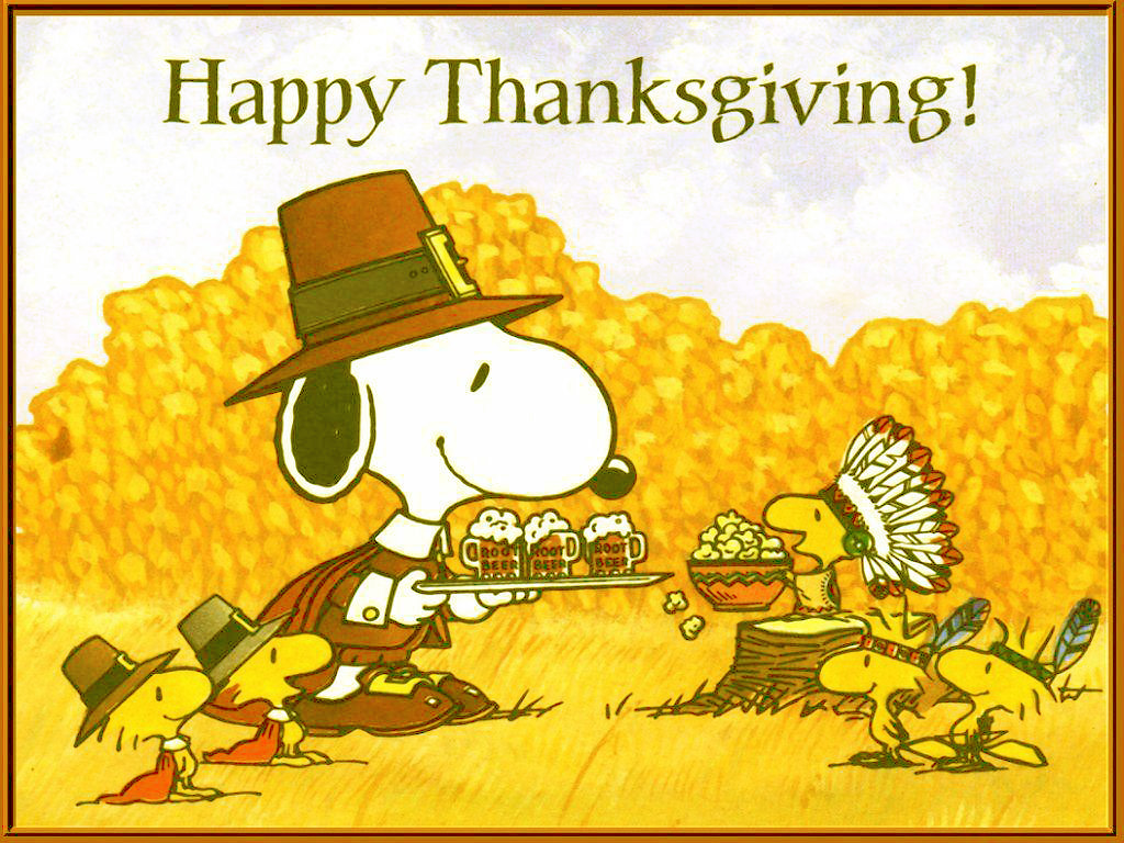 Peanuts Thanksgiving Wallpaper
