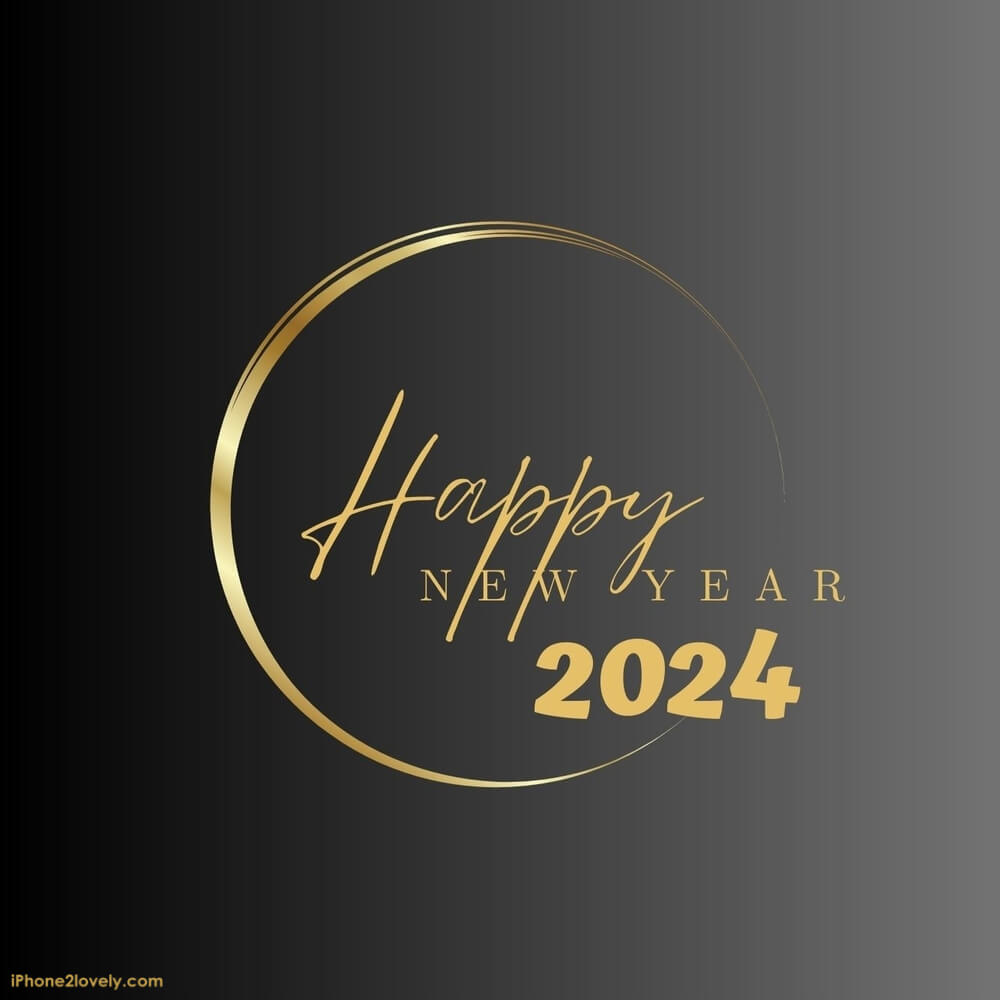 Happy New Year 2024 Wallpaper Image HD (Free Download)
