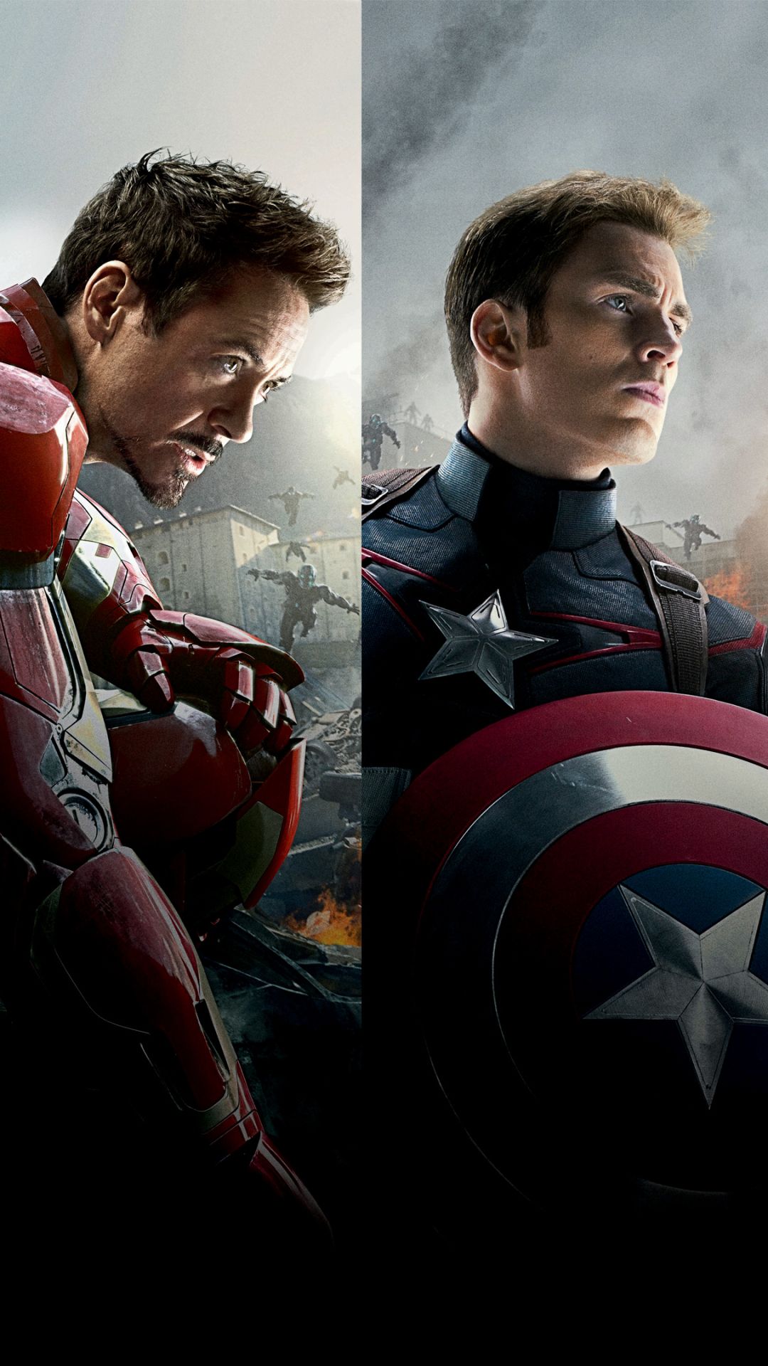 Captain America iPhone Wallpaper wallpaperwiki, [alt_image]. Iron man vs captain america, Captain america, Iron man avengers