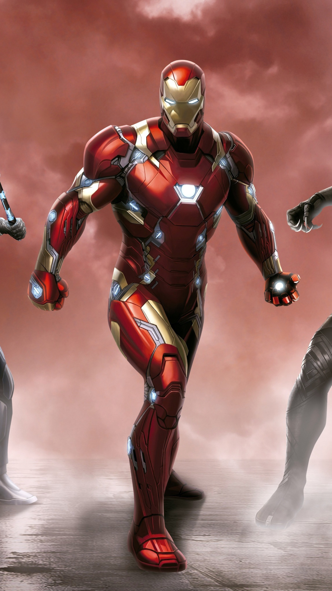 Mobile wallpaper: Iron Man, Captain America, Movie, Captain America: Civil War, 1108273 download the picture for free