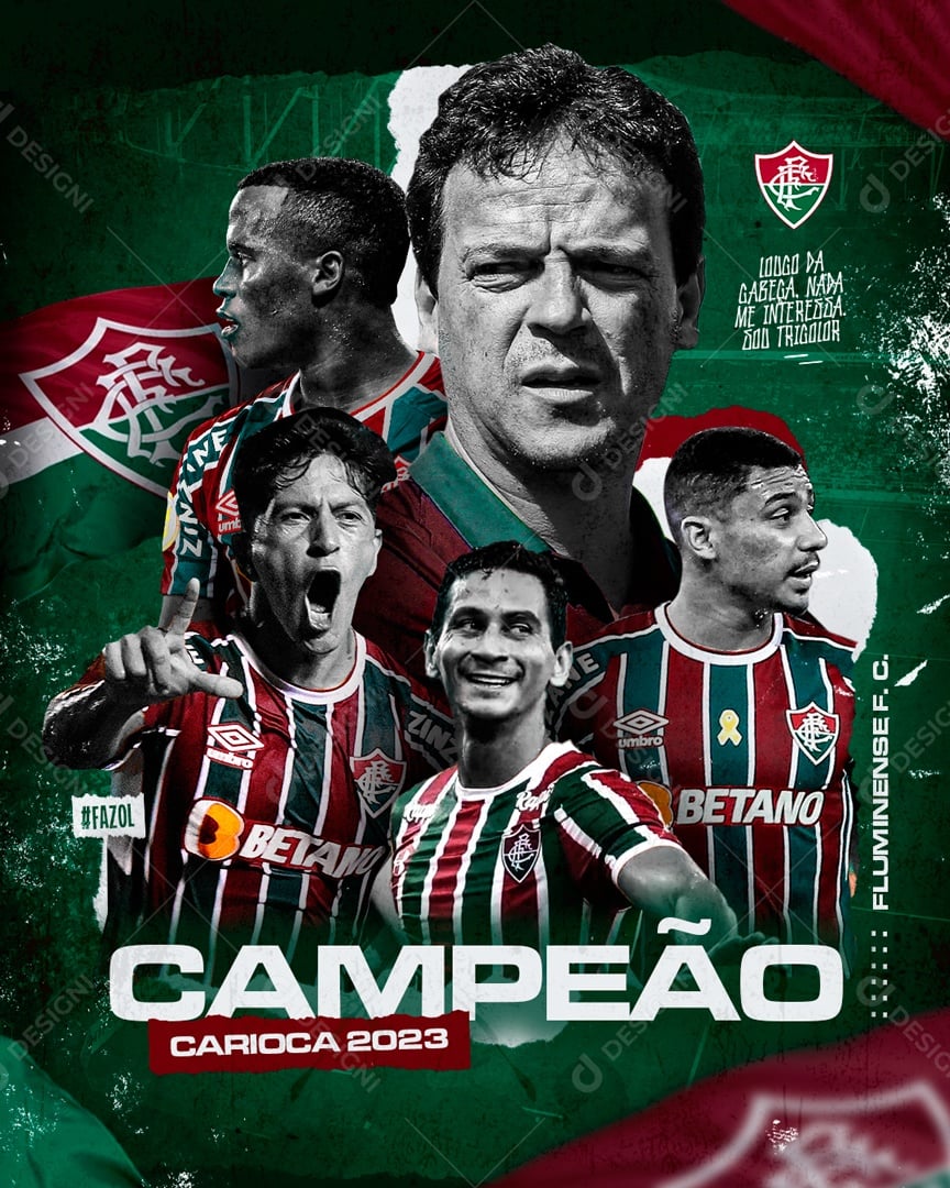 Poster Do Fluminense - Campeão Mundial 1952