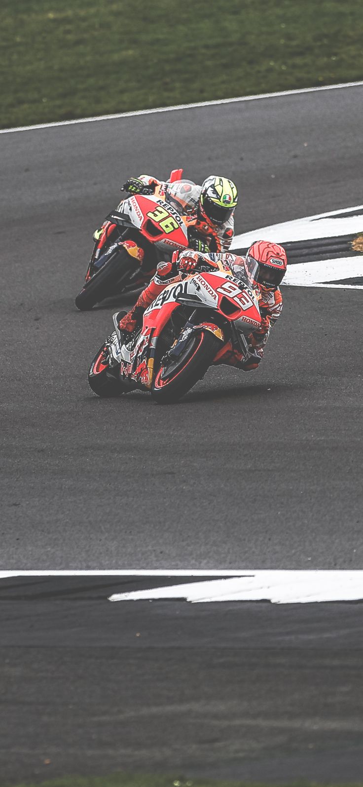 Marc Marquez Joan Mir Repsol Honda MotoGP Sports Aesthetic iPhone Wallpaper in 2023