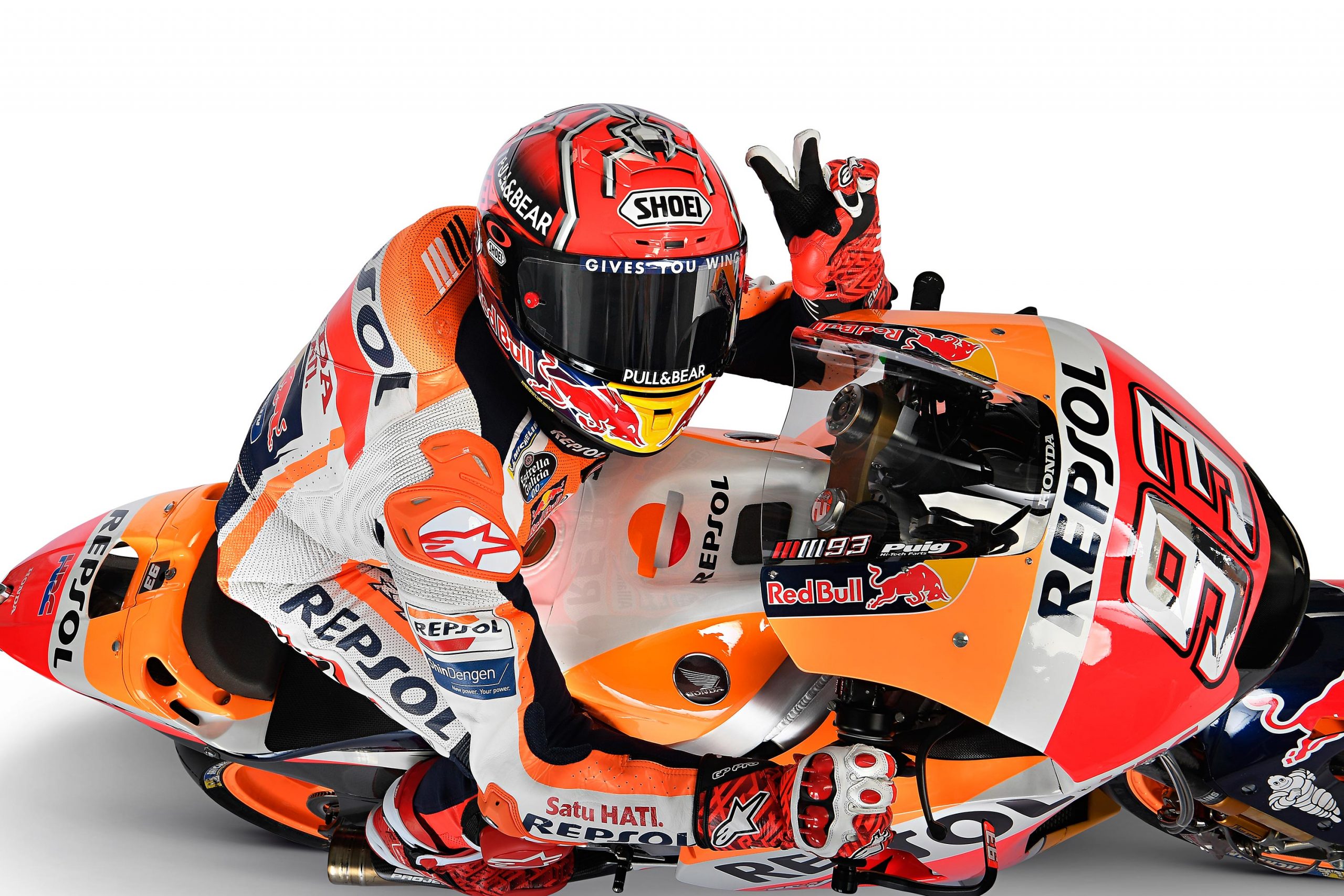 Marc Marquez with Repsol Honda for Two More Years & Rubber