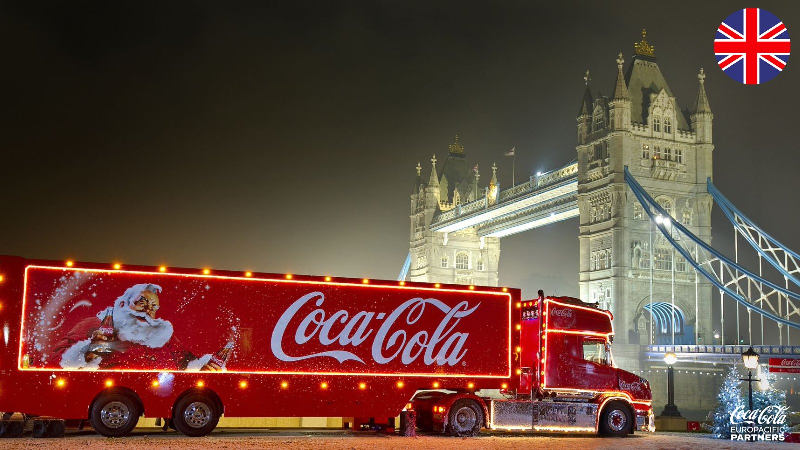 Coca Cola Europacific Partners #Holidaysarecoming! Coca Cola Is Bringing The Magic Of Christmas To GB With The Return Of The Iconic Truck Tour. Follow Announcements At CocaColaEU On Instagram And On