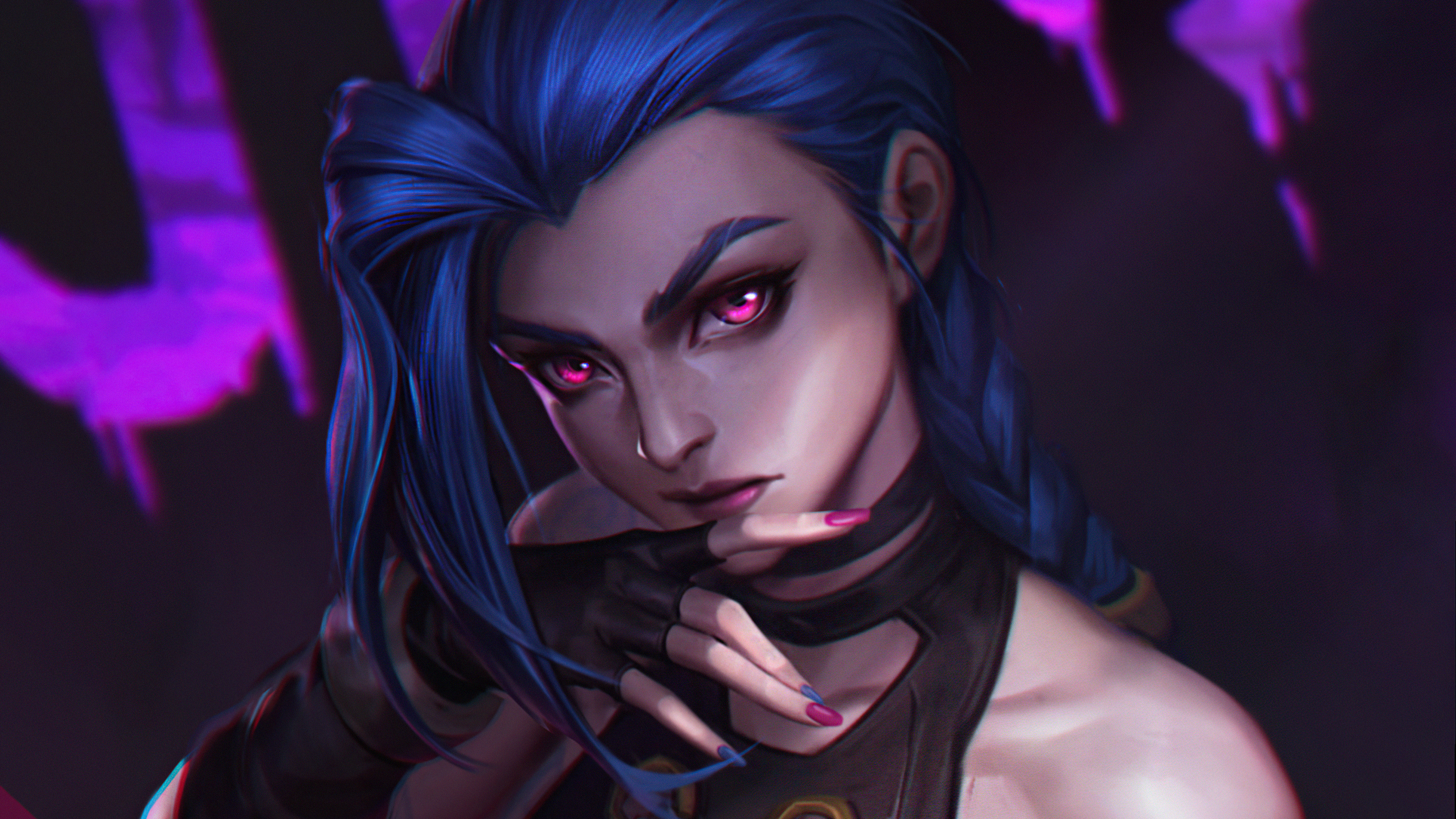Arcane Jinx Lol 4k, HD Tv Shows, 4k Wallpaper, Image, Background, Photo and Picture