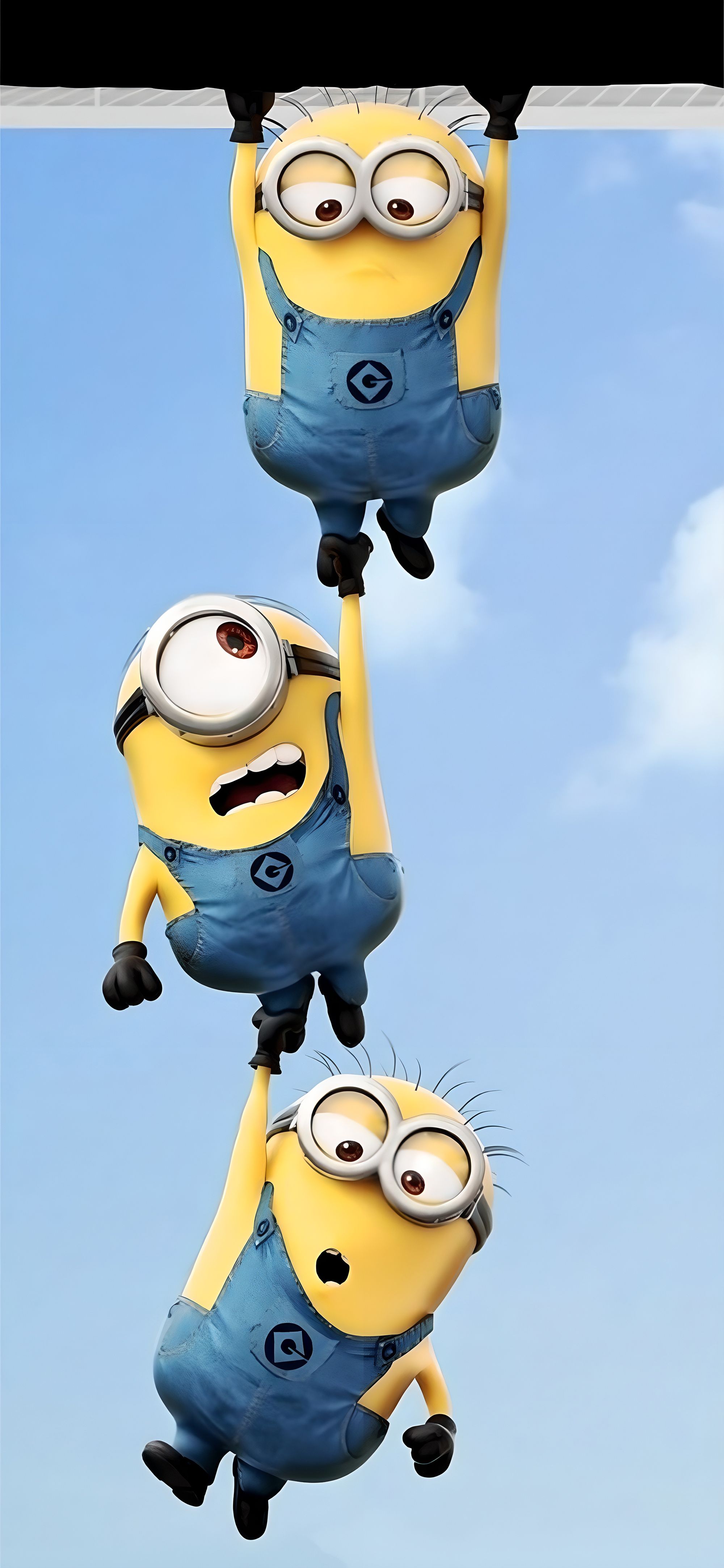 Minions. Fit the Dynamic Island. Island wallpaper, iPhone dynamic wallpaper, Minions wallpaper