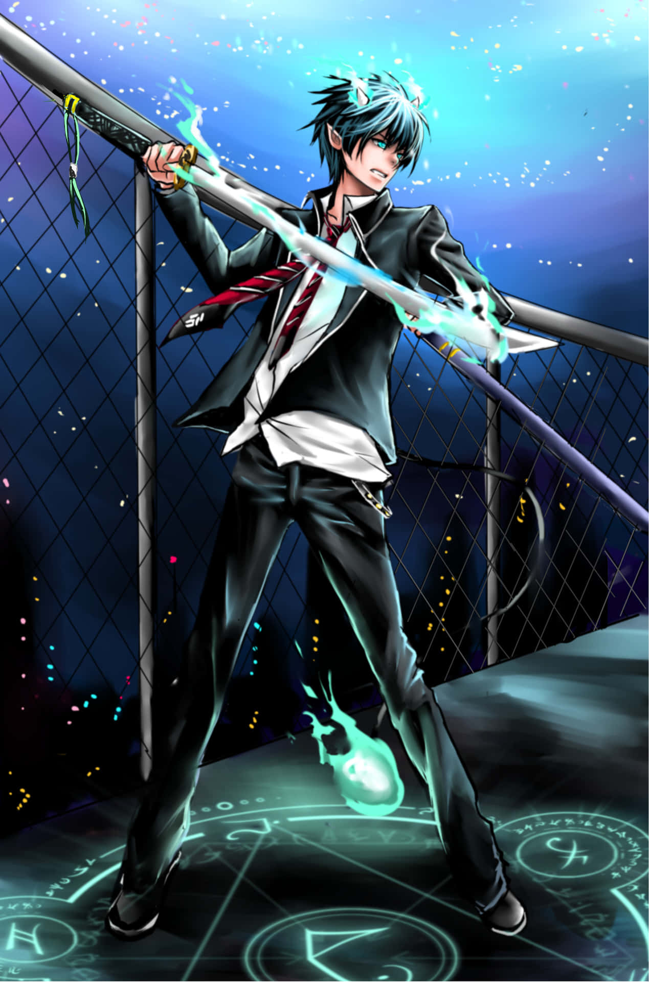 Download Rin Okumura in Blue Exorcist