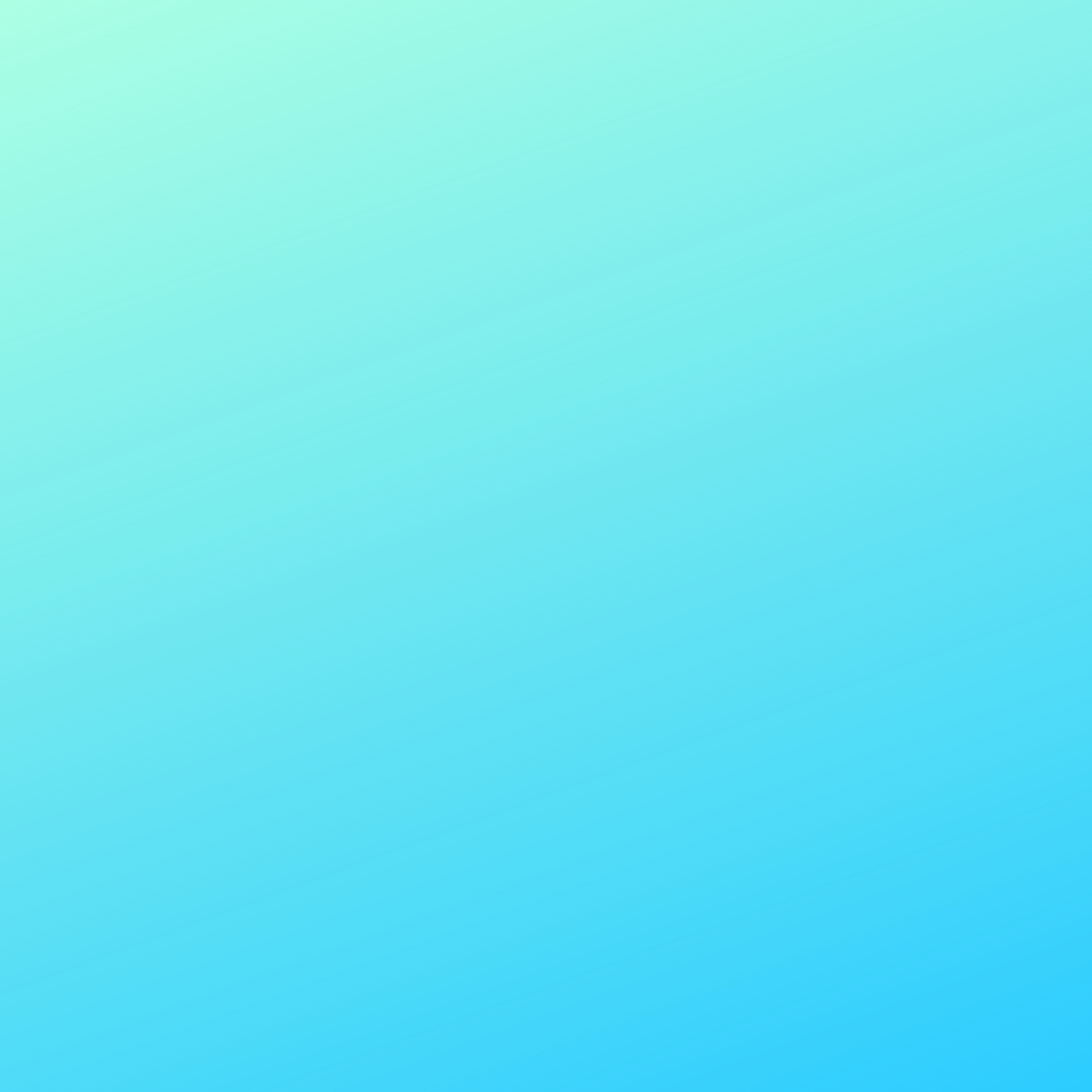 Sky Blue Azure Turquoise Gradient