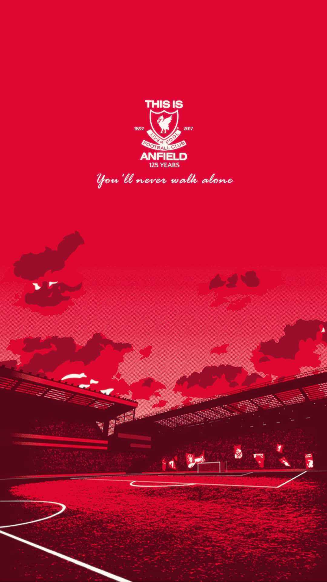 Download Get Ahead with the Latest Liverpool iPhone Wallpaper