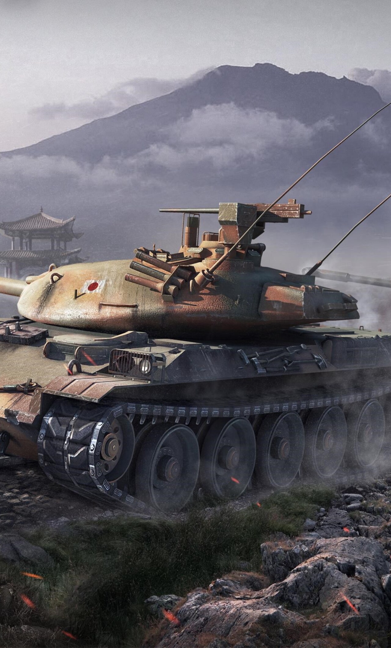 World Of Tanks Japanese Tanks iPhone HD 4k Wallpaper, Image, Background, Photo and Picture