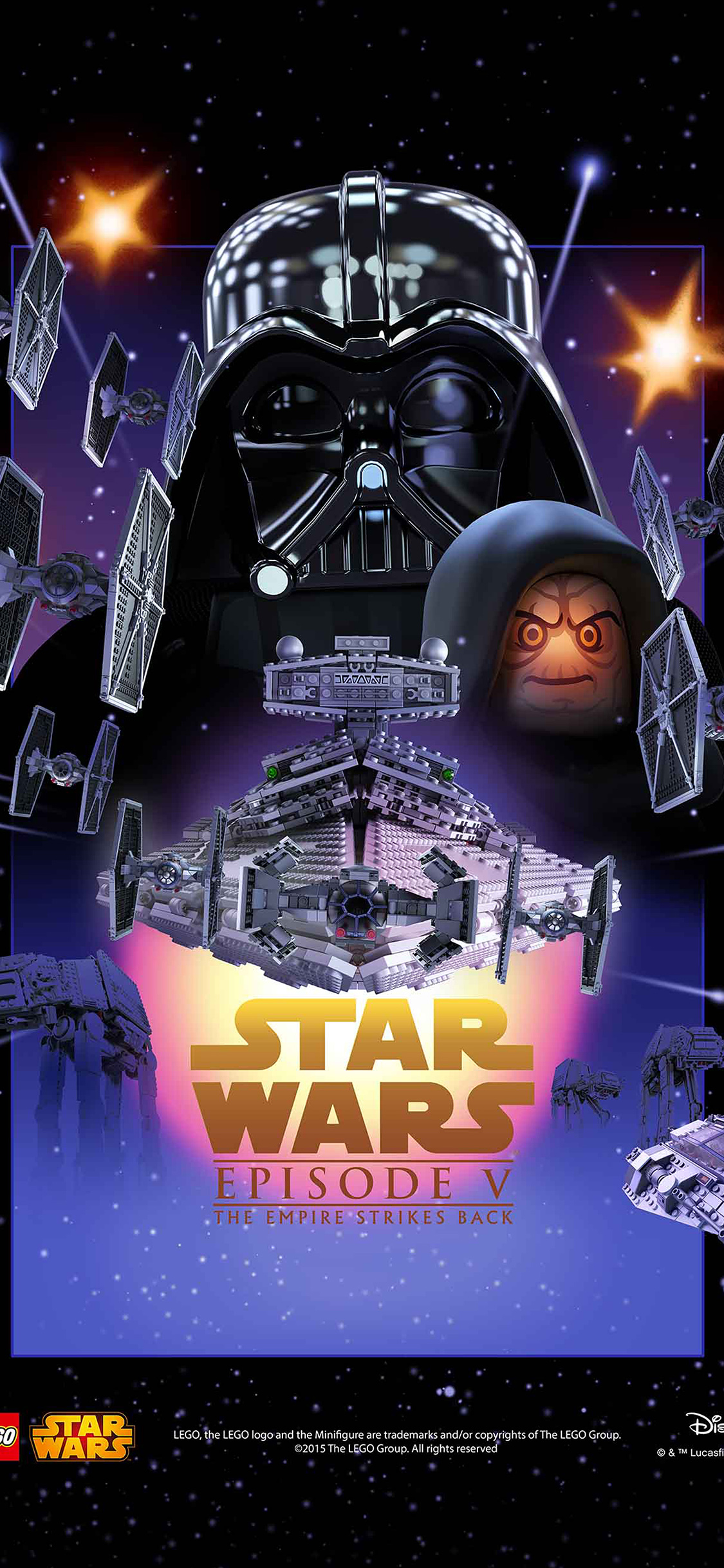 Starwars Lego Episode 5 Empire Strikes Back Film Art Wallpaper