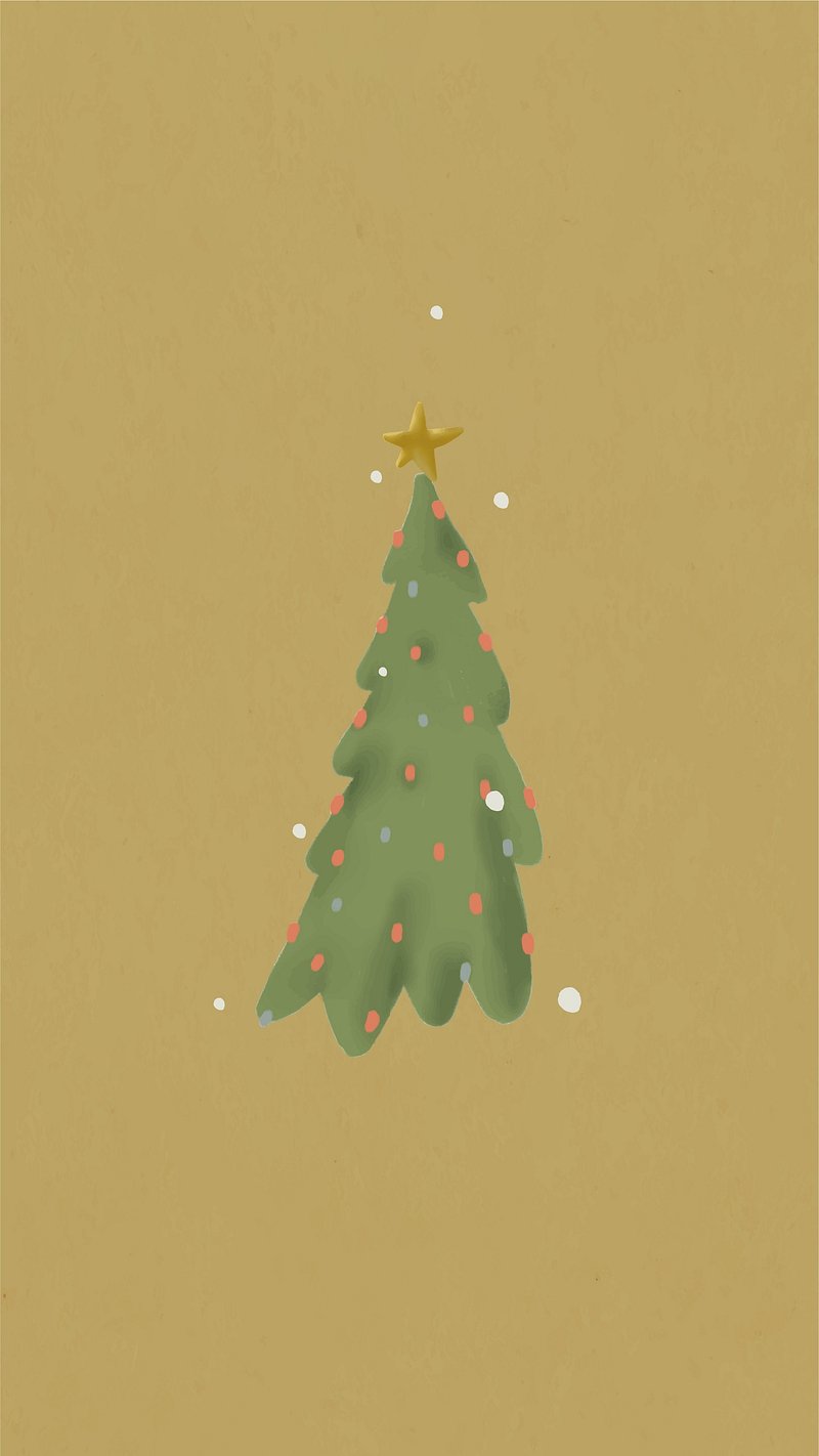 Christmas iPhone wallpaper, winter holidays