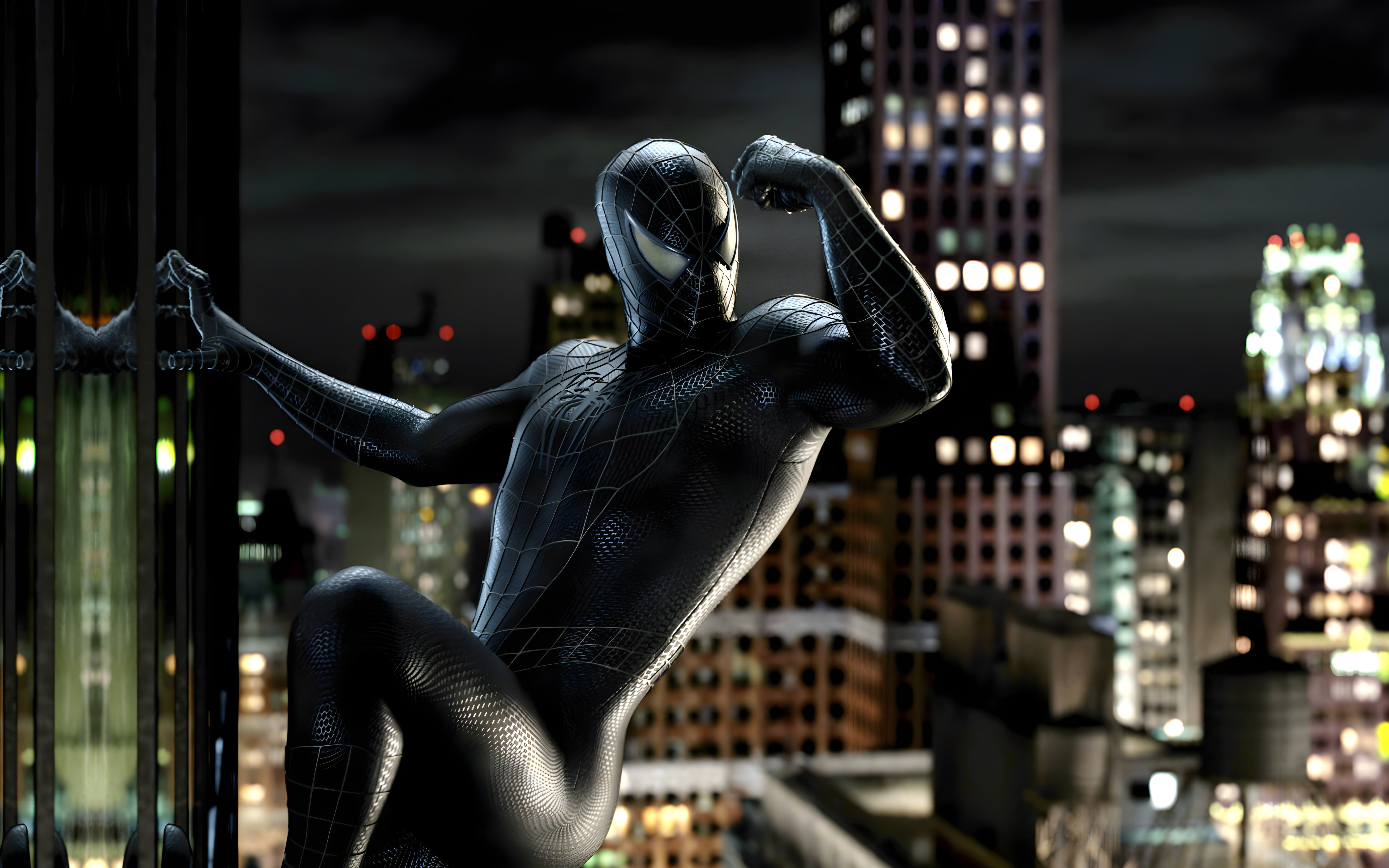 Spiderman black suit [6720 x 4200]