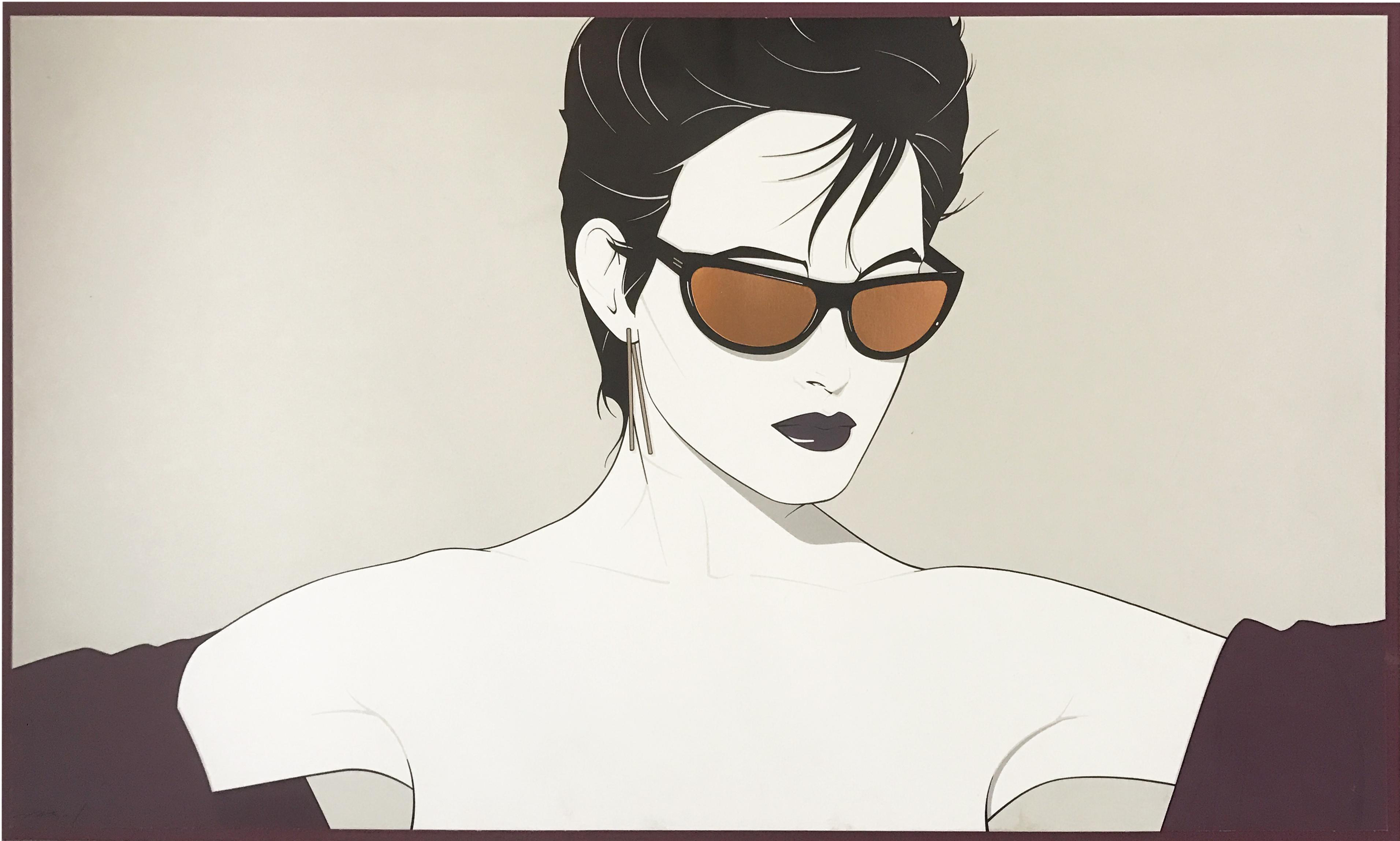 Nagel 5. Patrick nagel, Serigraph, Nagel art