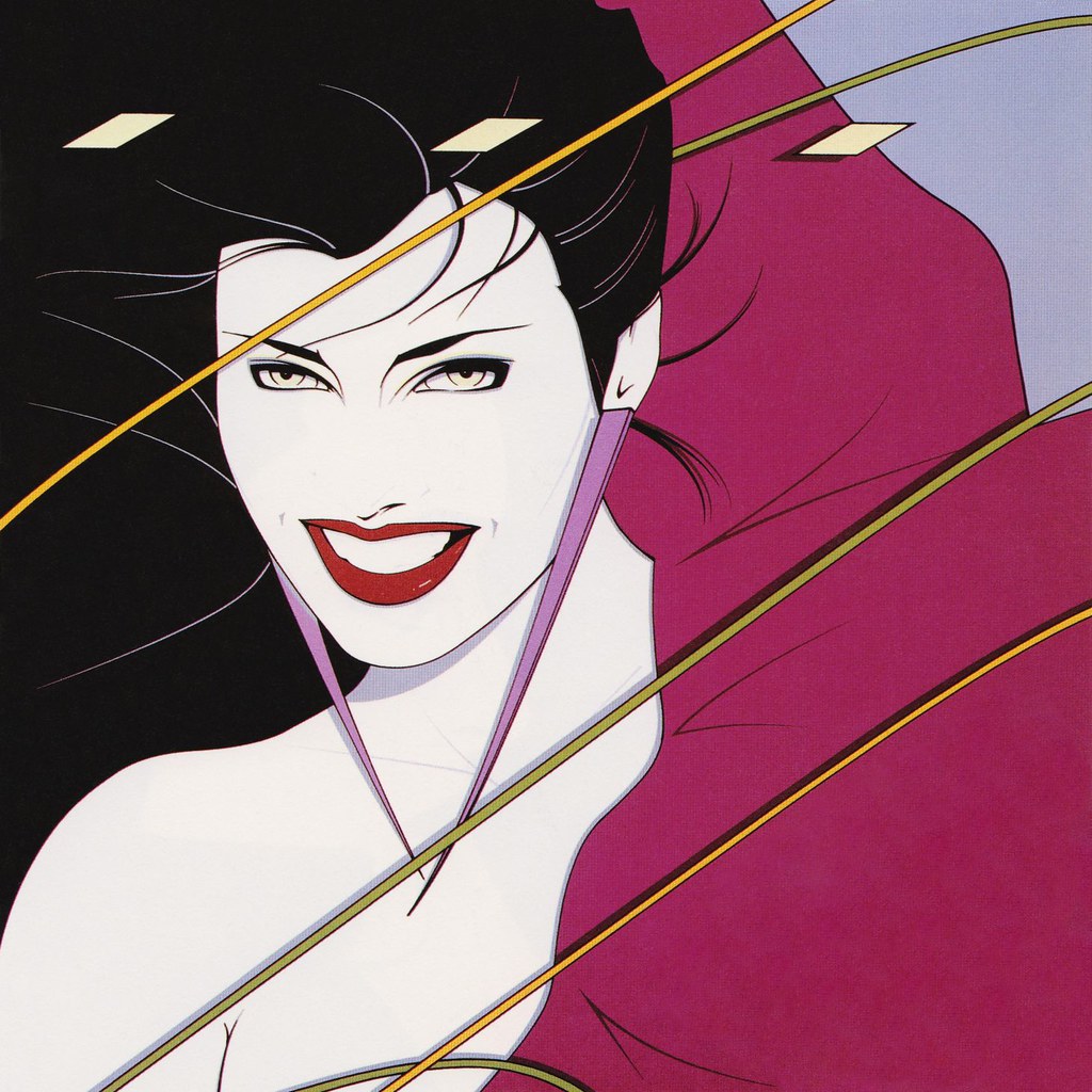 Patrick Nagel. Duran Duran Rio album cover
