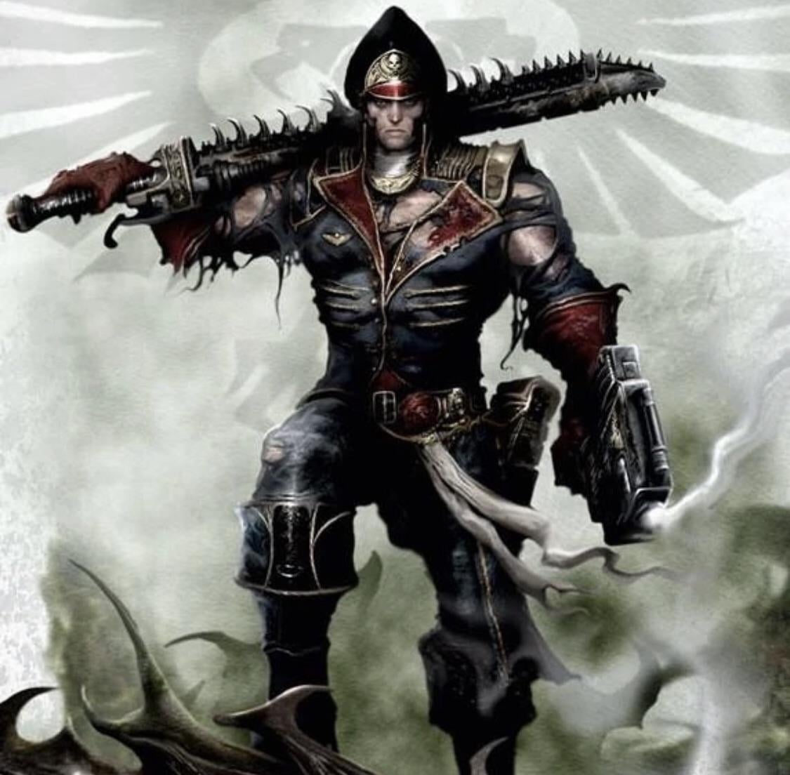 Ok but why is Ciaphas Caine so Fucking JACKED?!