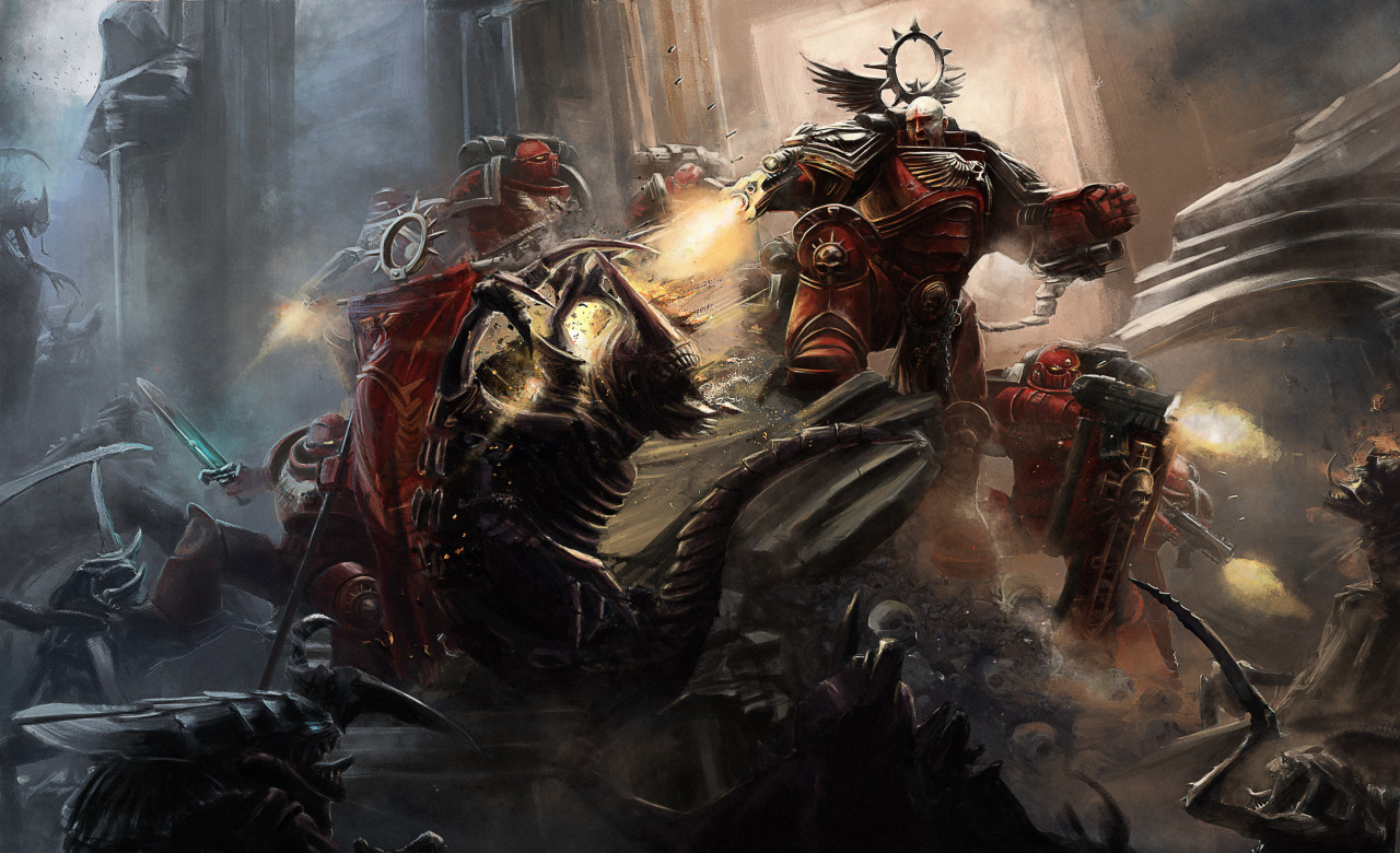 Warhammer 40k artwork