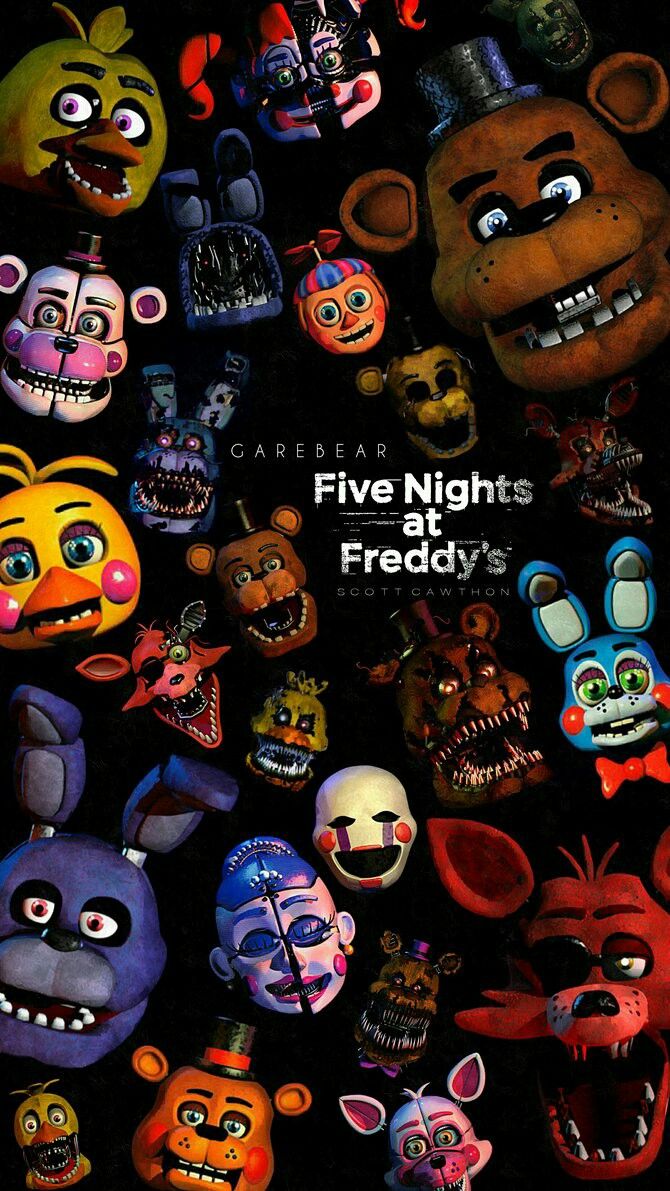 Five Nights at Freddy's Wallpaper. Five nights at freddy's, Fnaf, Fnaf wallpaper