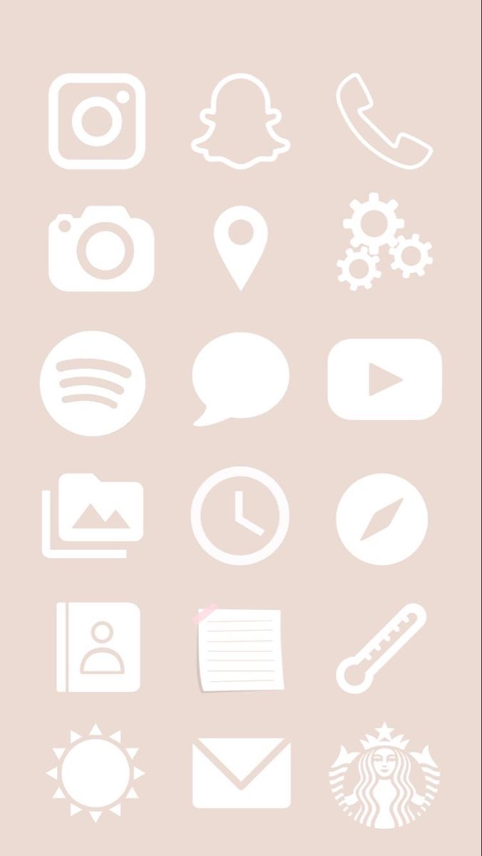 Custom icons. iPhone wallpaper vintage, Custom icons, iPhone app design