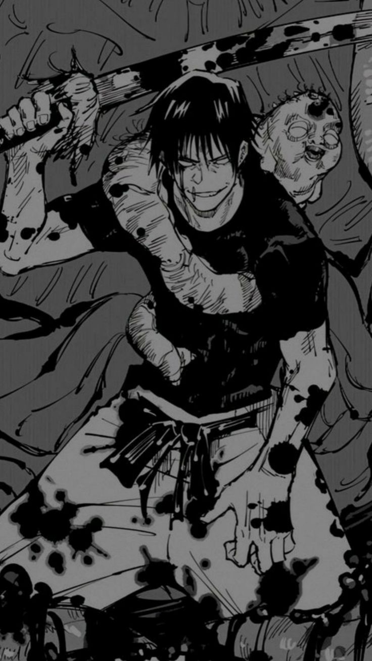 Fushiguro Toji. Emo art, Anime, Anime wallpaper