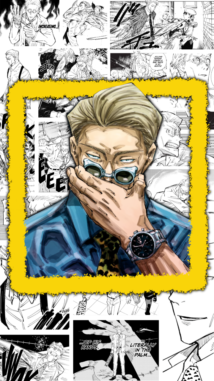 Nanami and Toji wallpaper