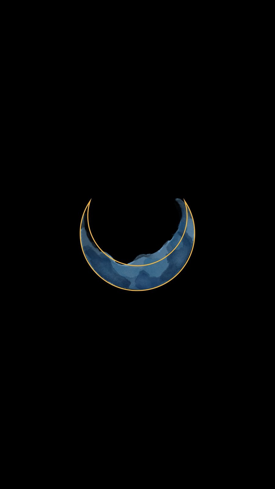 aesthetic moon wallpaper