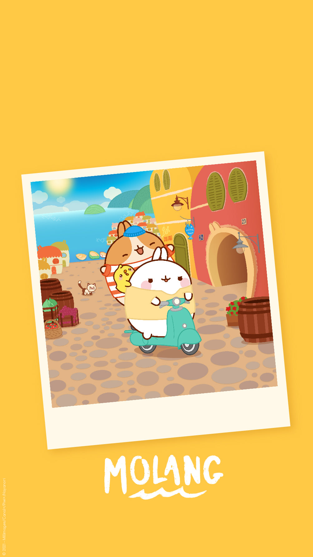 Molang Parody Wallpaper: Discover The Luca Wallpaper of Molang