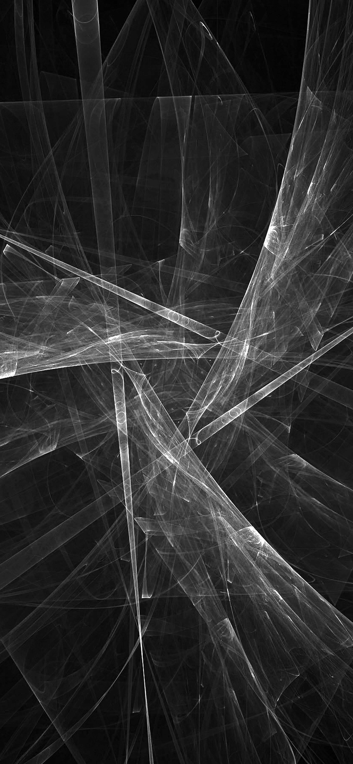 Triangle Art Abstract Bw Dark Pattern Wallpaper