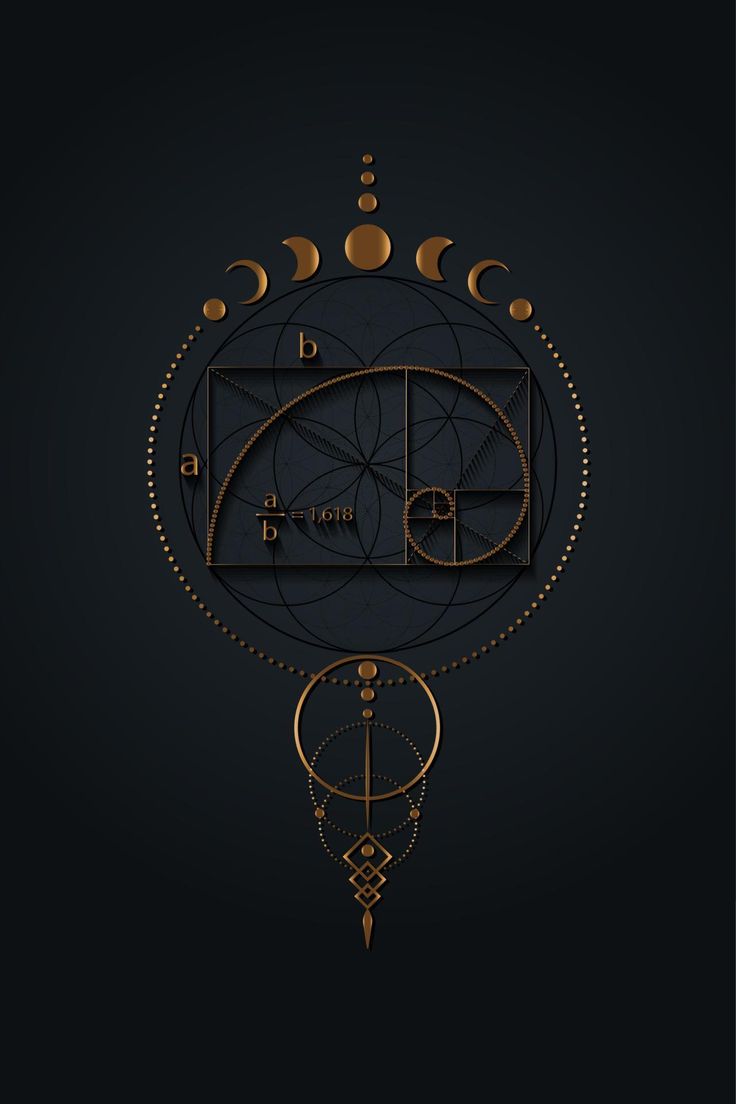 Sacred Geometry Fibonacci iPhone Wallpapers - Wallpaper Cave, image size:736x1104