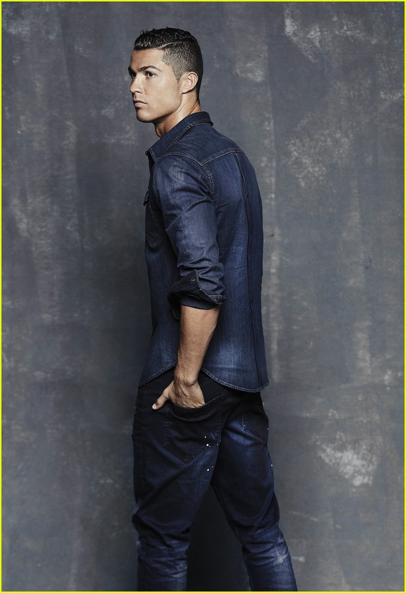 Cristiano Ronaldo Models His New Denim Line in Hot New Pics!: Photo 3926665. Cristiano Ronaldo, Fashion Photo. Just Jared: Entertainment News
