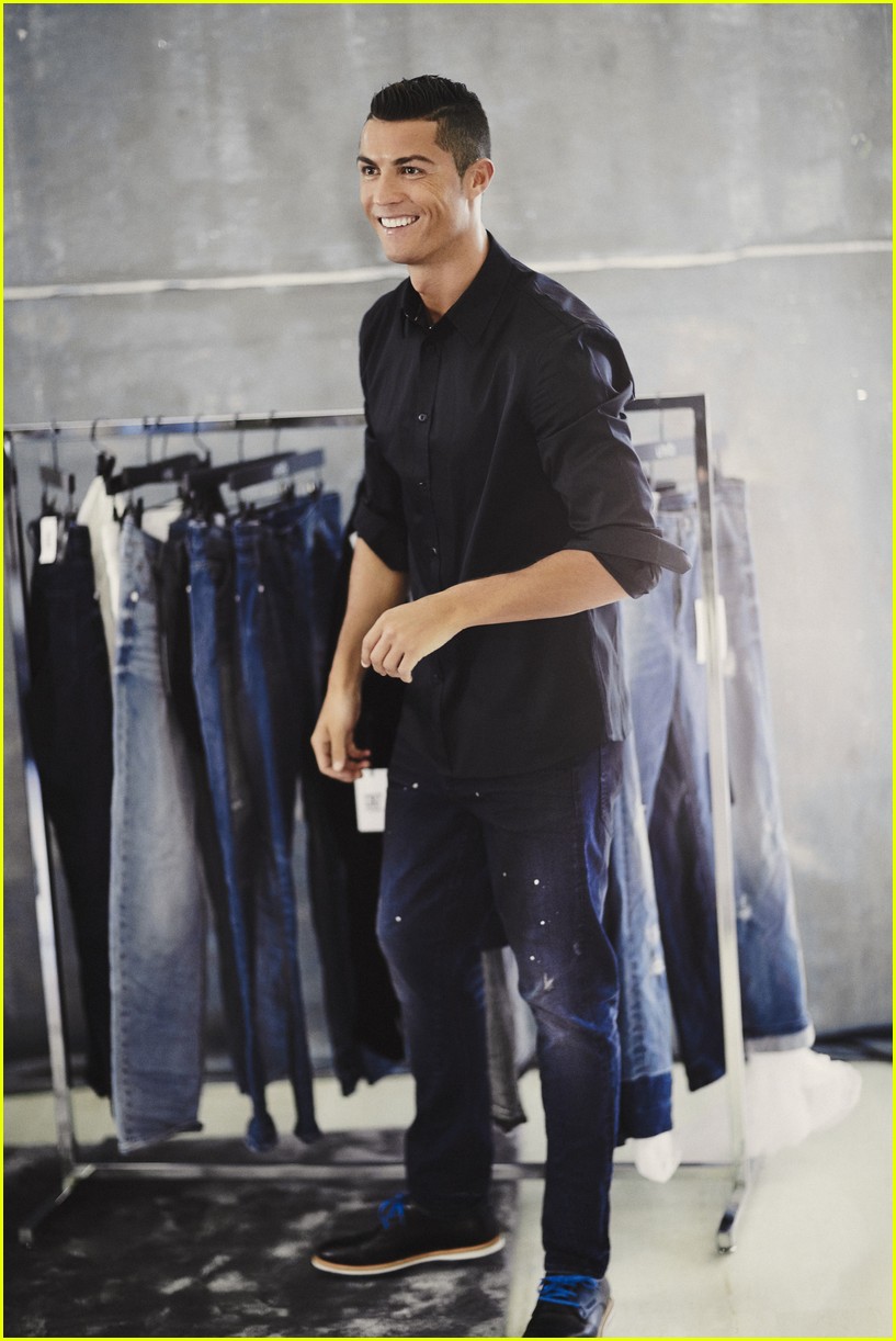Cristiano Ronaldo Models His New Denim Line in Hot New Pics!: Photo 3926664. Cristiano Ronaldo, Fashion Photo. Just Jared: Entertainment News