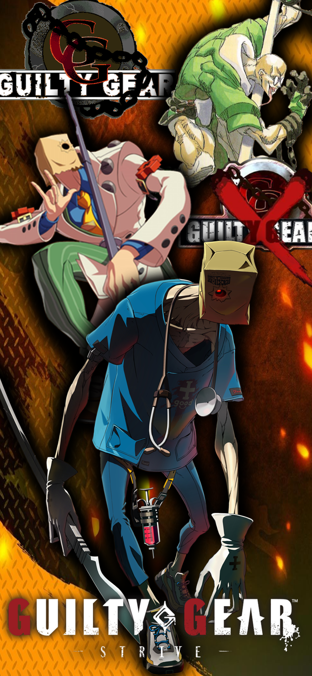 Made a Faust wallpaper for phones. Hope you guys like it!