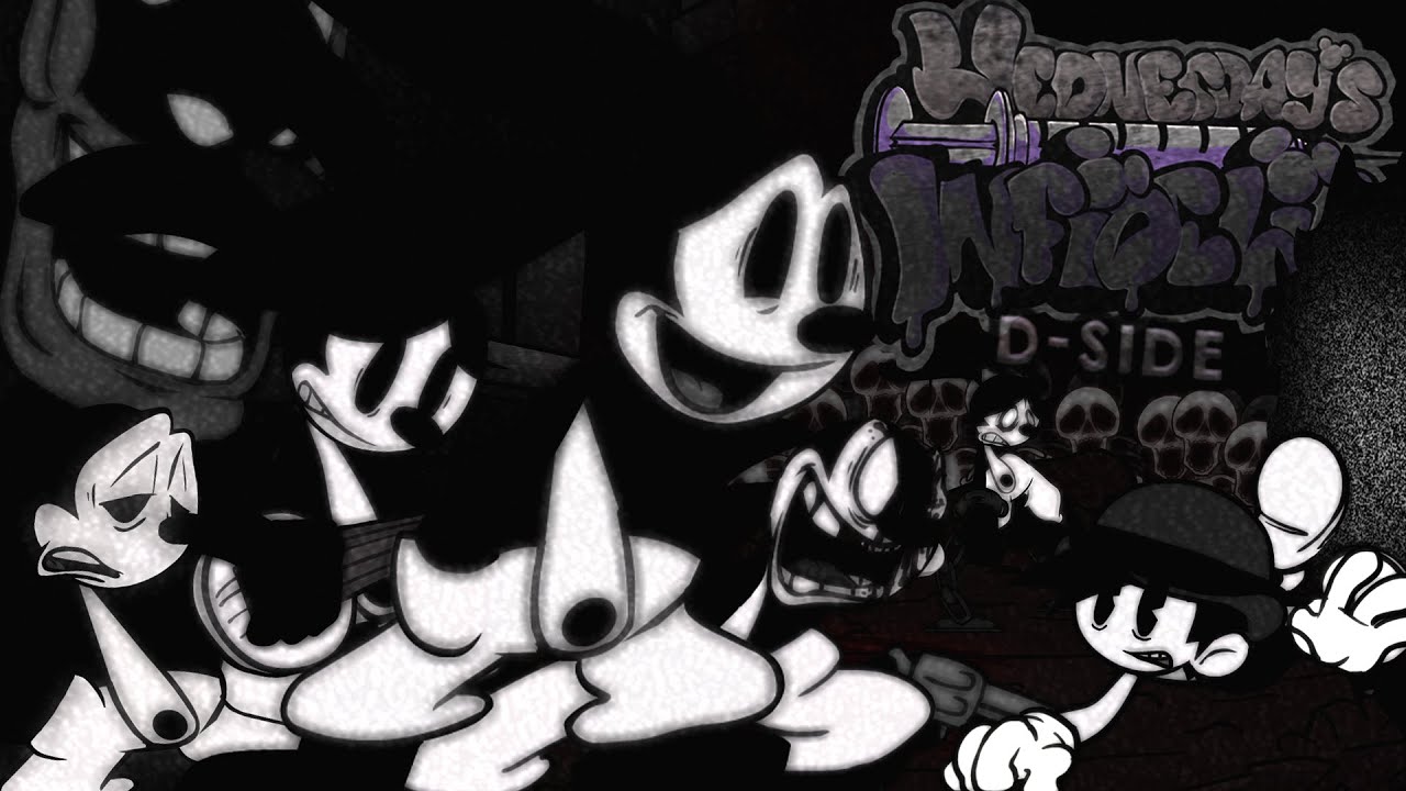FNF:VS Oswald. Wednesday Infidelity D SIDE [FULLWEEK] (All Endings)