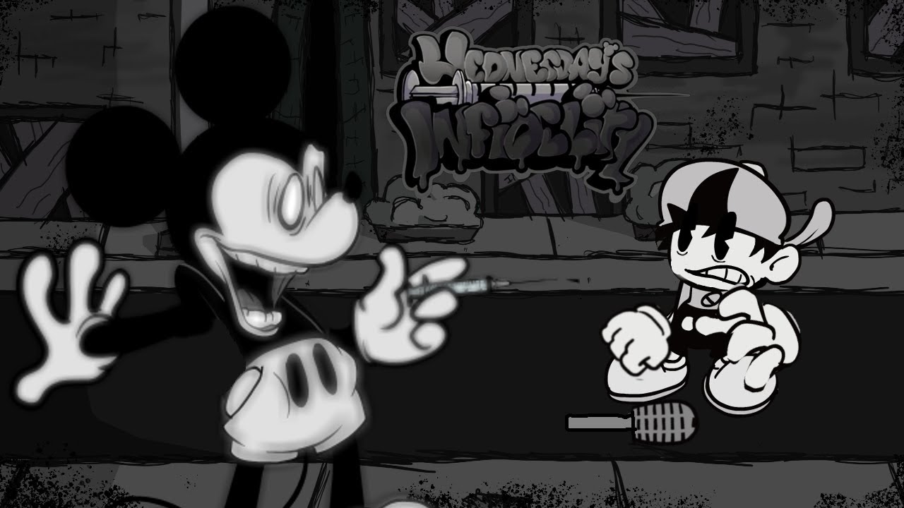 FNF VS Mickey Mouse. Wednesday Infidelity Part 2