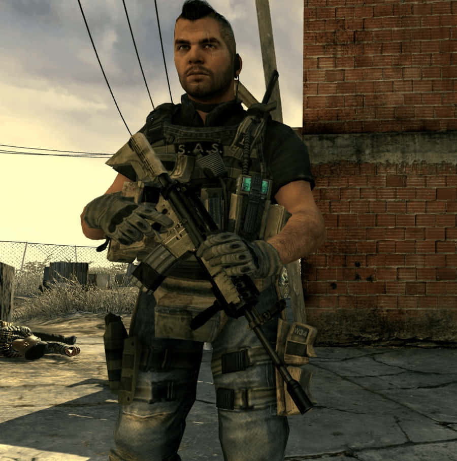 Download Soap Mactavish: Master Sergeant of the Special Air Service Wallpaper