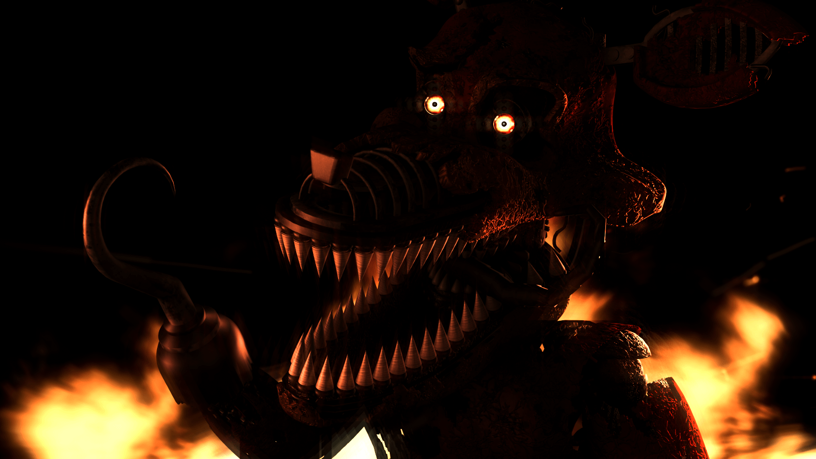 Nightmare Foxy wallpaper