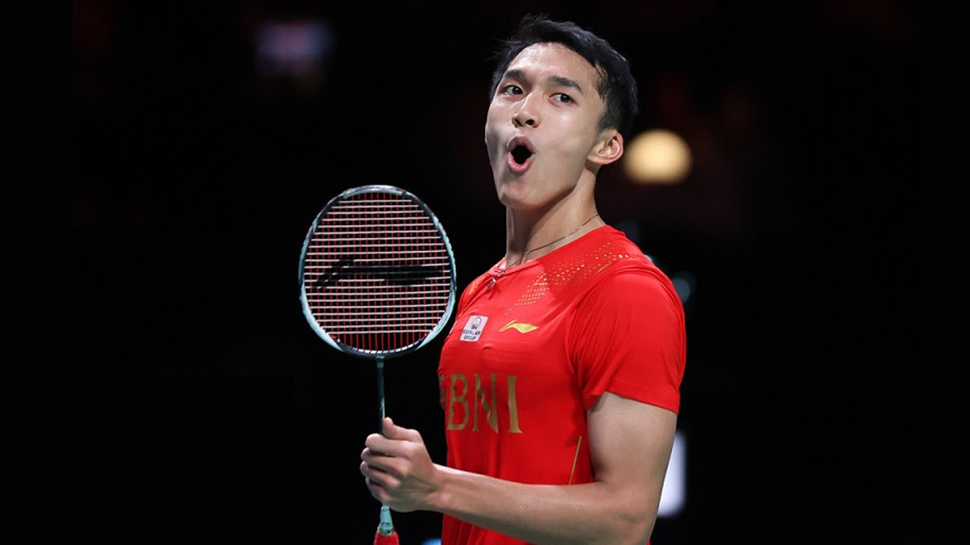 Aksi Heroik Jonatan Christie di Piala Thomas 2020