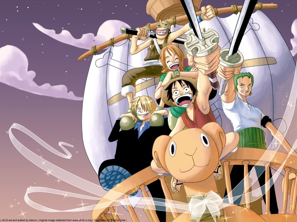 wallpaperhowroom: Onepiece team on Going Merry wallpaper