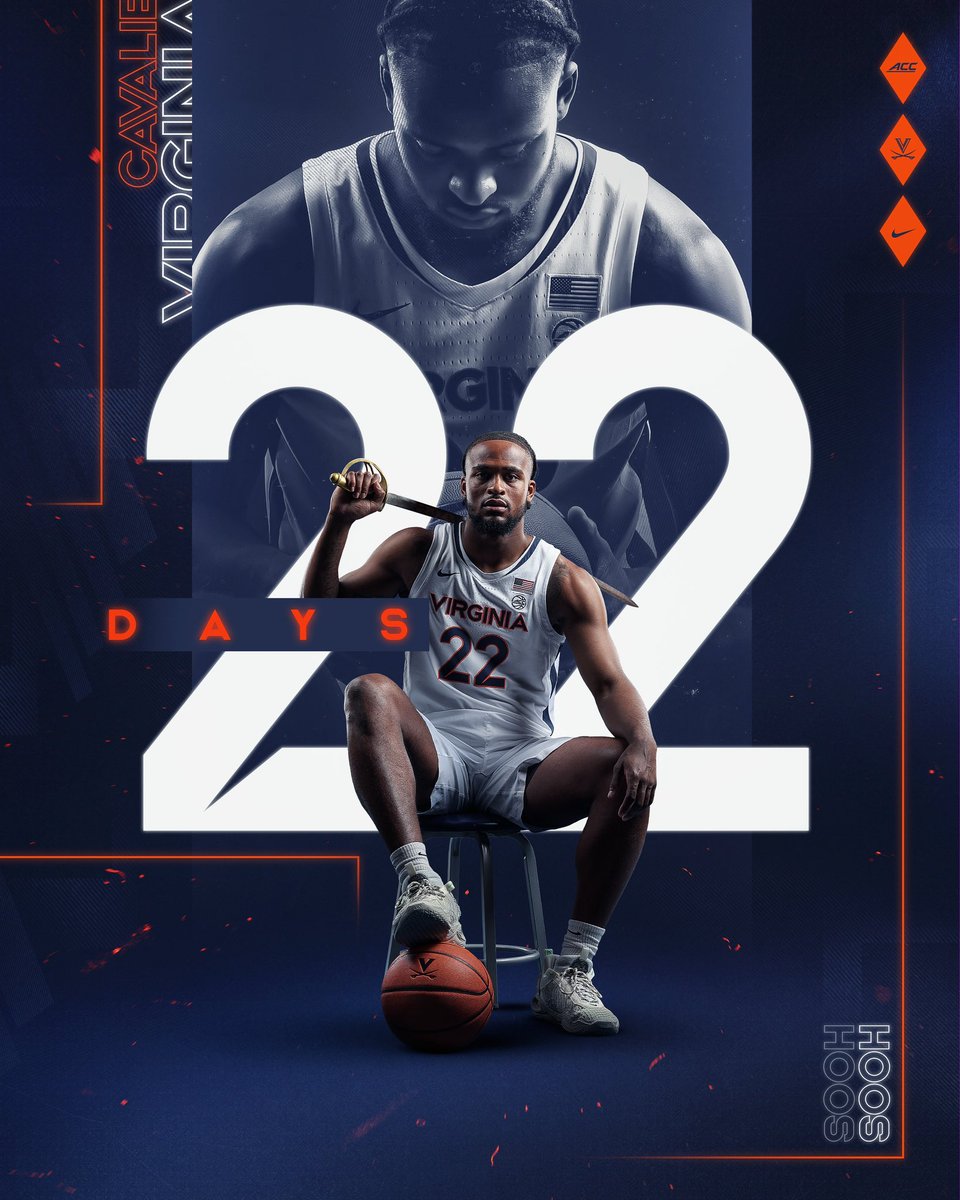 Virginia Men's Basketball️⃣2️⃣ Days To Tip Off❗️