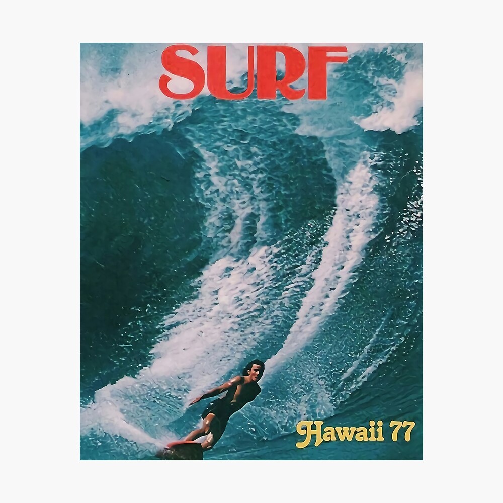 LETS GO SURFING Poster
