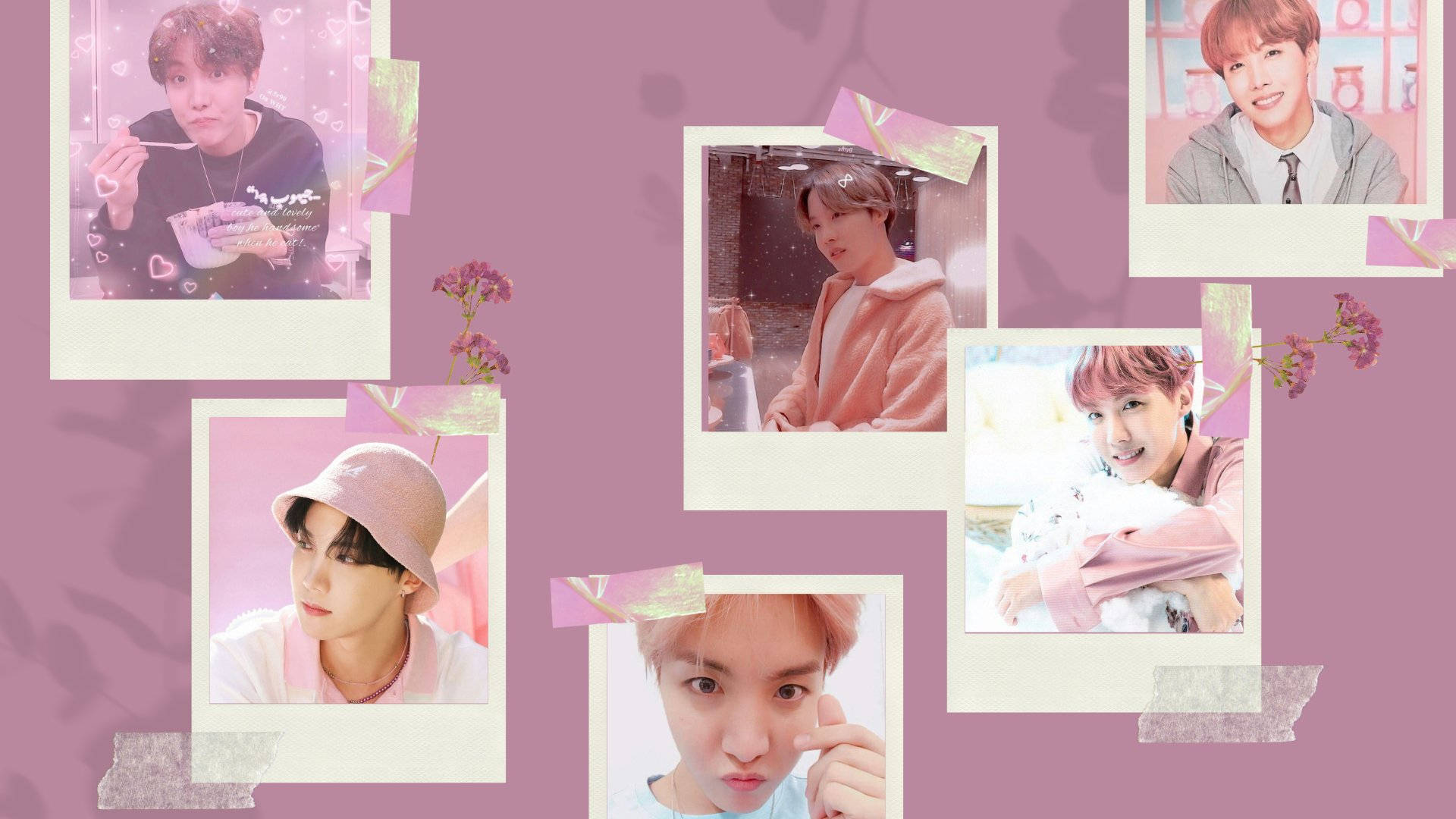 Download Aesthetic J Hope Desktop Wallpaper