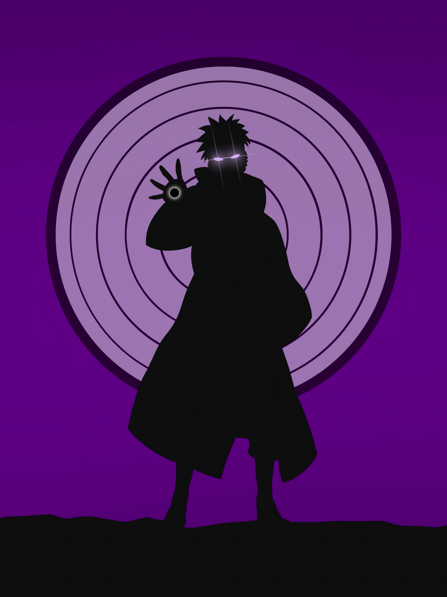 Pain Wallpaper 4K, Naruto, Indigo background
