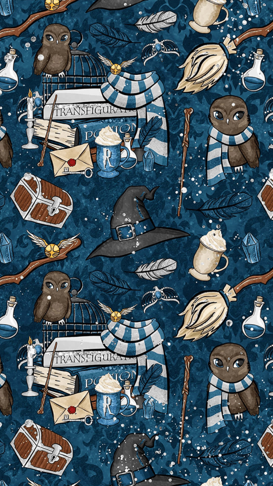 Download Ravenclaw Aesthetic Drawings Harry Potter Wallpaper